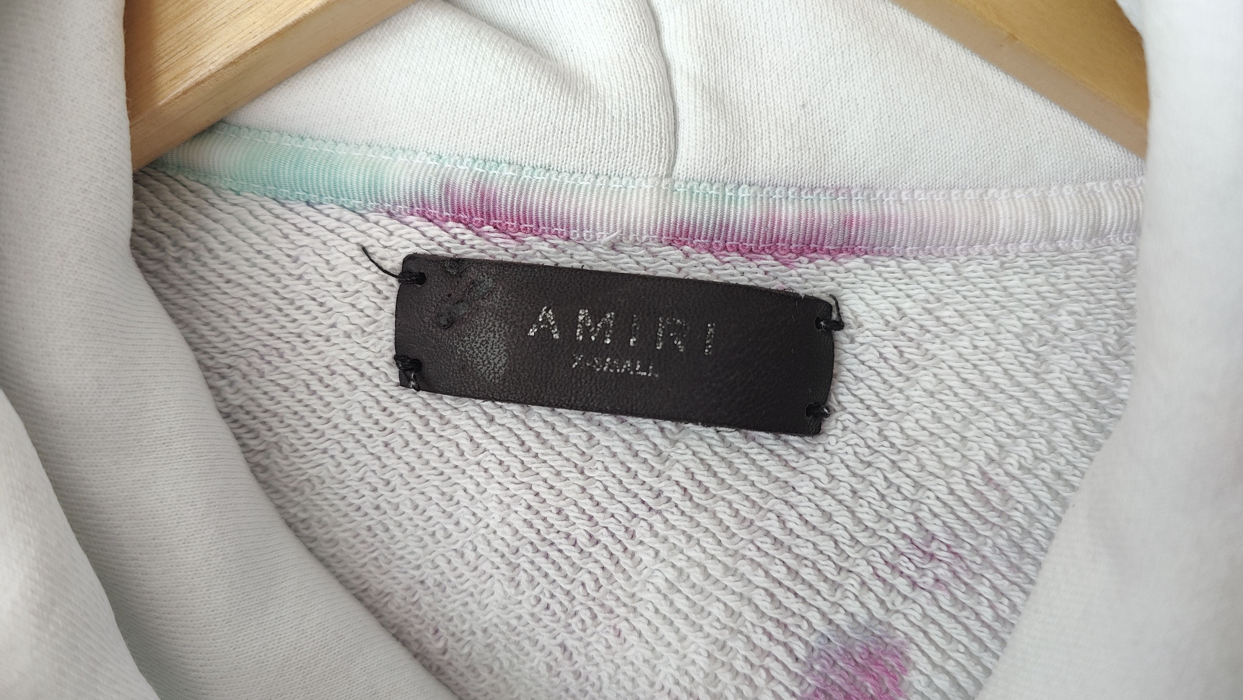 Amiri Amiri Tie Dye Big Logo Sweatshirt Hoodie Size US M / EU 48-50 / 2 - 4 Thumbnail