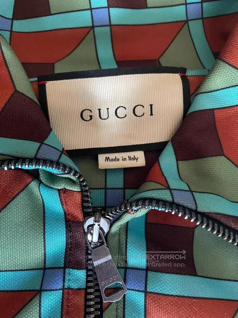Gucci Gucci Colorful Grid Pattern Jacket. Size US M / EU 48-50 / 2 - 3 Thumbnail
