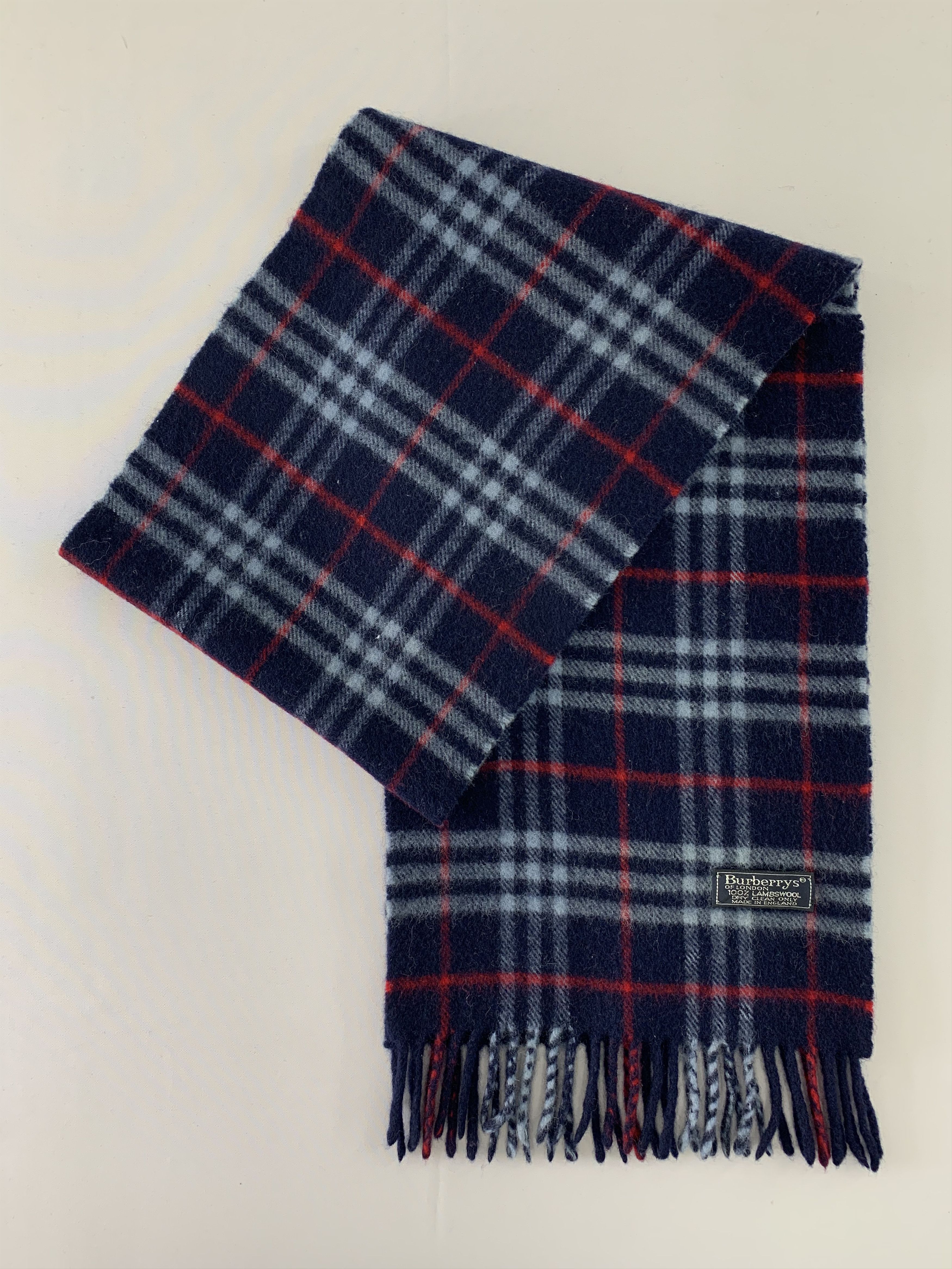 Burberry Burberry Scarf Wool Muffler Neck Wrap BL4313 Size ONE SIZE - 2 Thumbnail