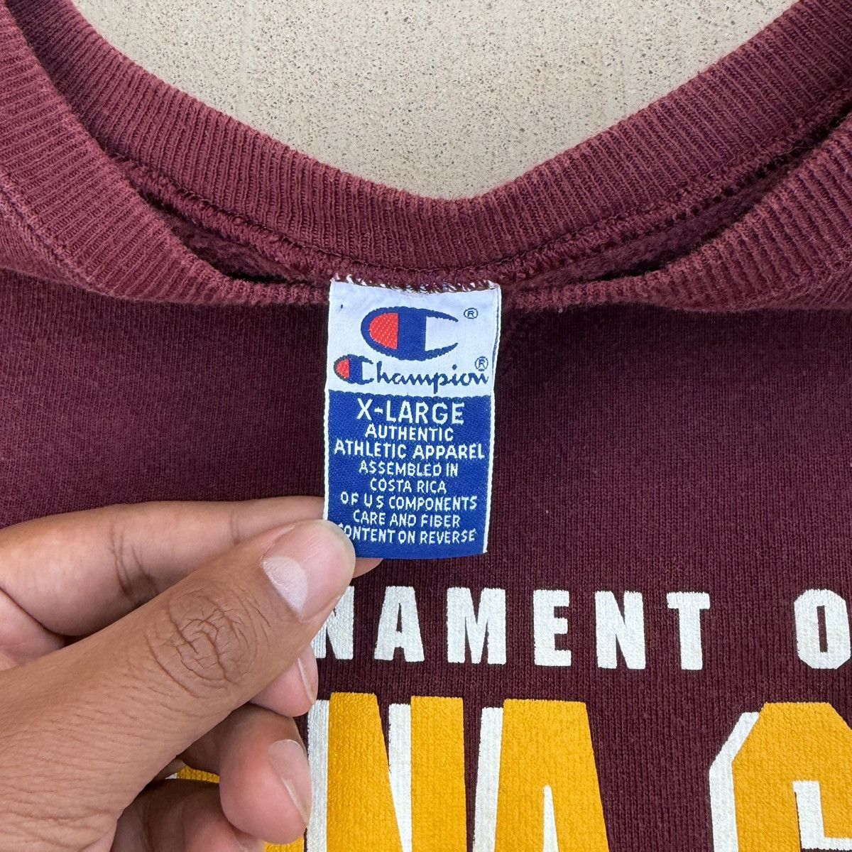 Champion Vintage Champion 1997 Rose Bowl Arizona State Sweatshirt XL Size US XL / EU 56 / 4 - 3 Thumbnail