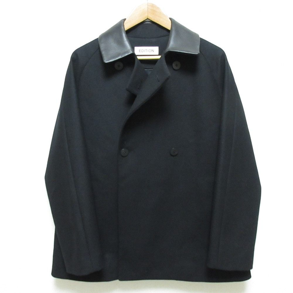 Other Other Edition Super120's Light Melton Short Coat Textile Outerwear DUTY FREE for USA Size ONE SIZE - 1 Thumbnail
