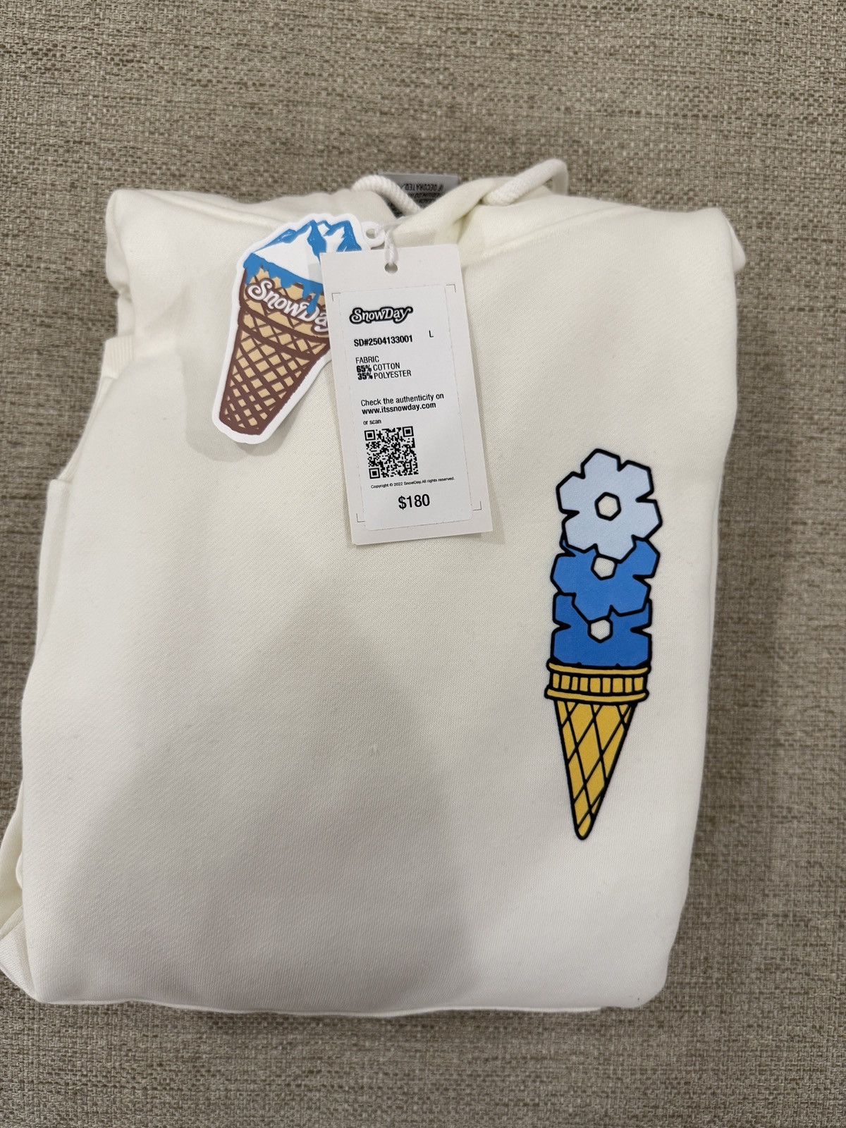Snowday SNOWDAY SCOOP WAGON HOODIE Size LARGE Men's Sweatshirt Size US L / EU 52-54 / 3 - 3 Thumbnail