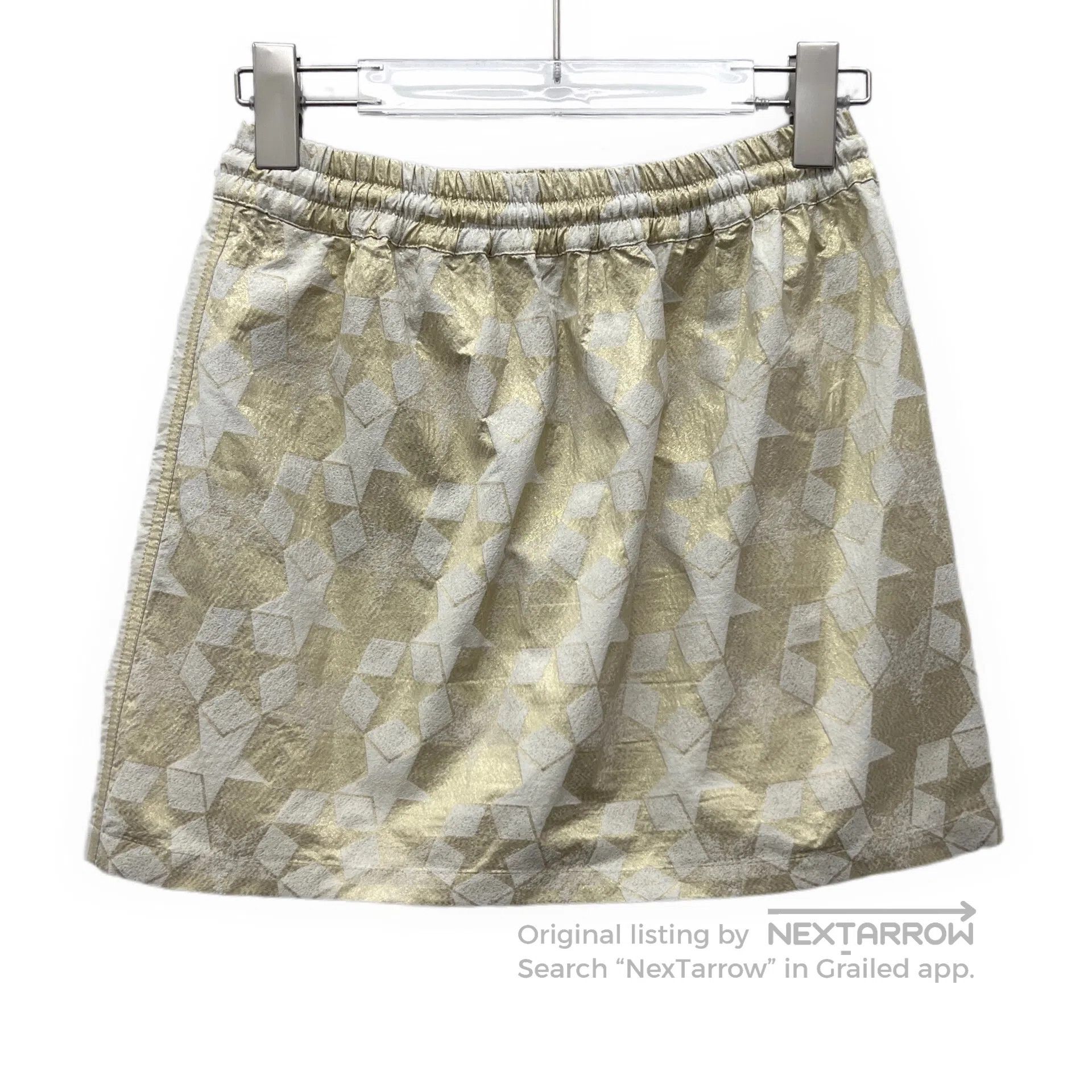 Dior Dior Golden Star Letter Printed Drawstring Waist Casual Sk Size 31" - 2 Thumbnail