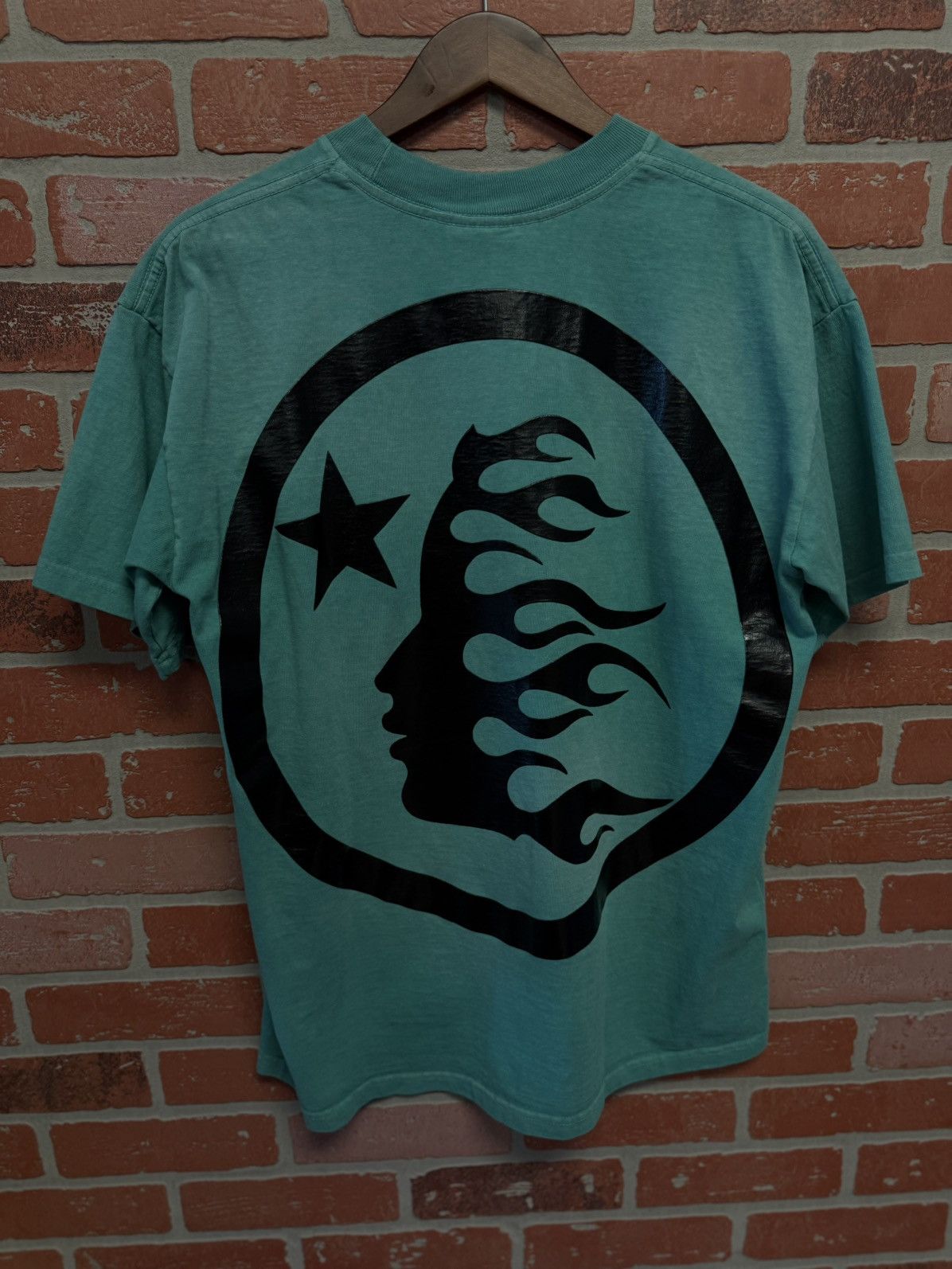 HELLSTAR Hellstar Green Logo Tee Shirt 100% Authentic Size S Size US S / EU 44-46 / 1 - 6 Thumbnail