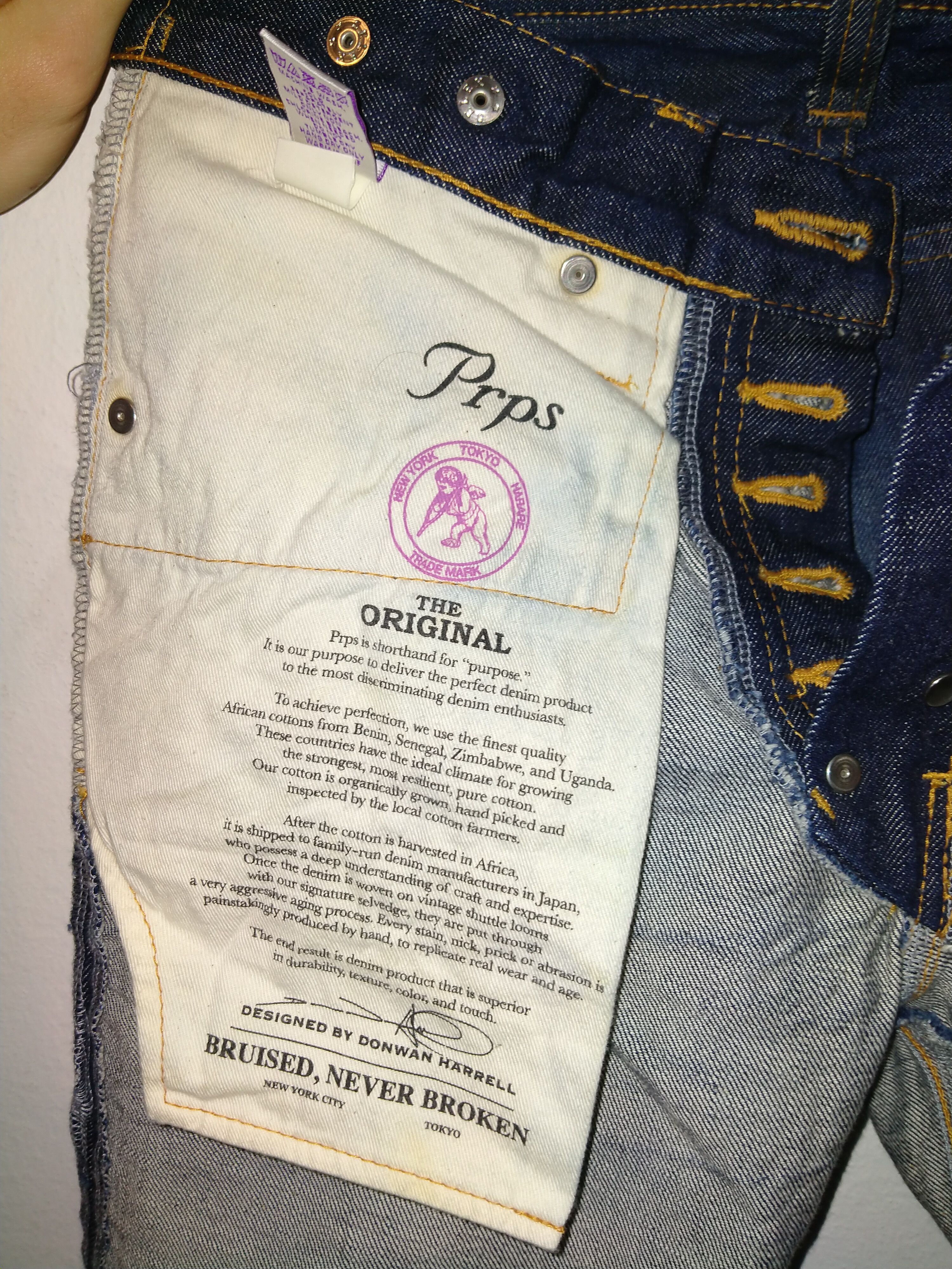 Prps Jeans PRPS Made in Japan P61 P06V - Taglia 31 Size US 31 - 2 Thumbnail