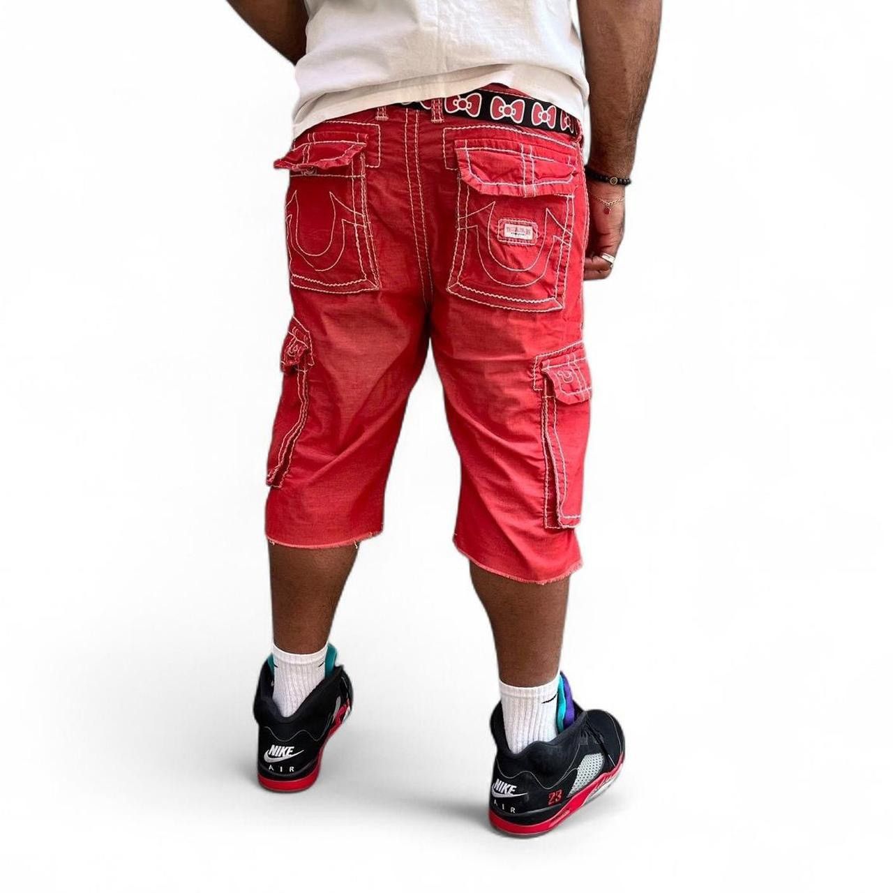 True Religion × Vintage baggy 00s true religion cargos Size US 34 / EU 50 - 1 Thumbnail