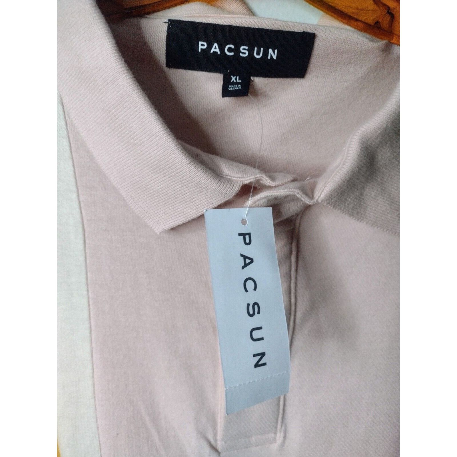 Pacsun Pacsun Colorblock Rugby Knit Shirt Mens Size XL Multi Long S