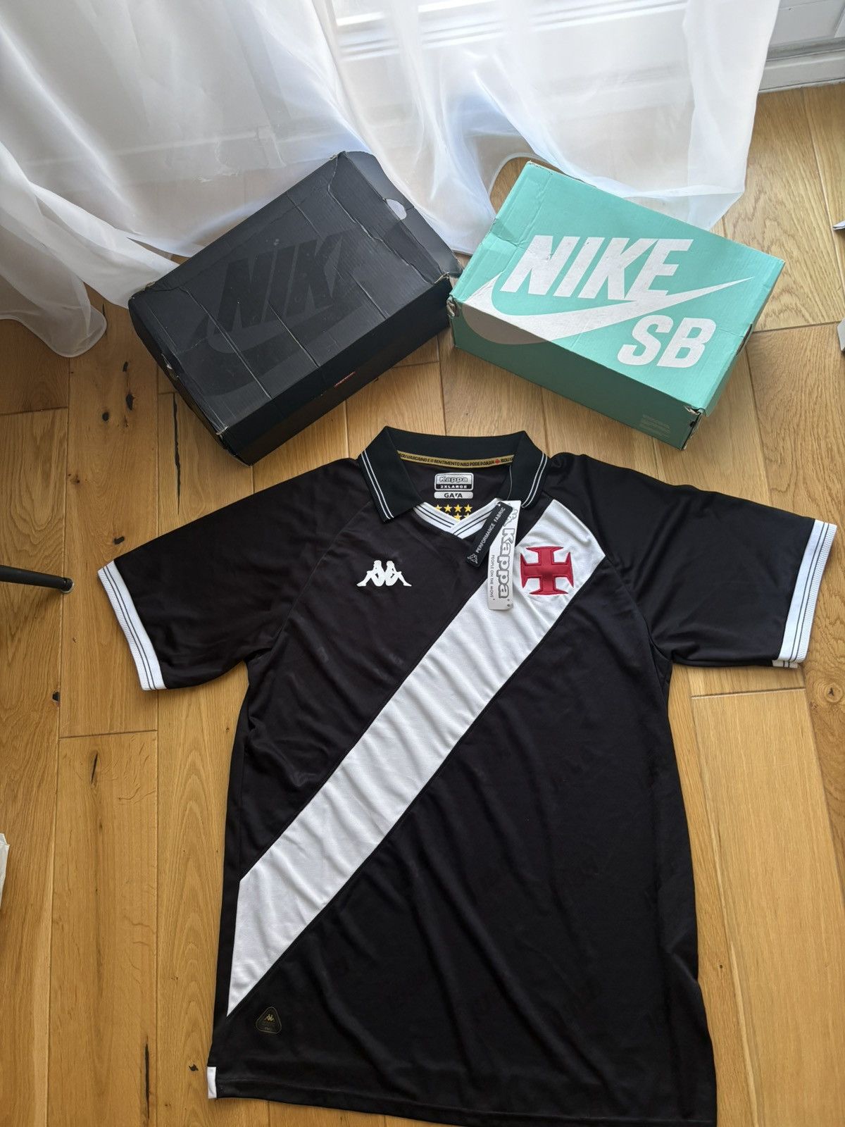 Kappa Jersey Vasco da gama 2025/26 Size US XL / EU 56 / 4 - 3 Thumbnail