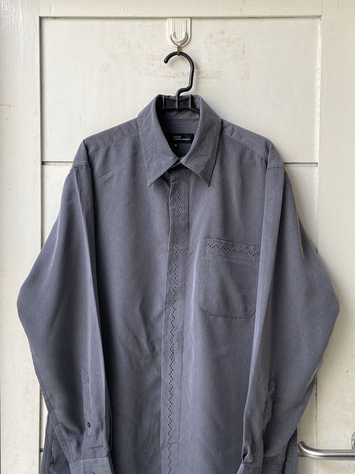Japanese Brand × Kansai Yamamoto SISSY By KANSAI YAMAMOTO Grey Shirt Size US M / EU 48-50 / 2 - 11 Thumbnail
