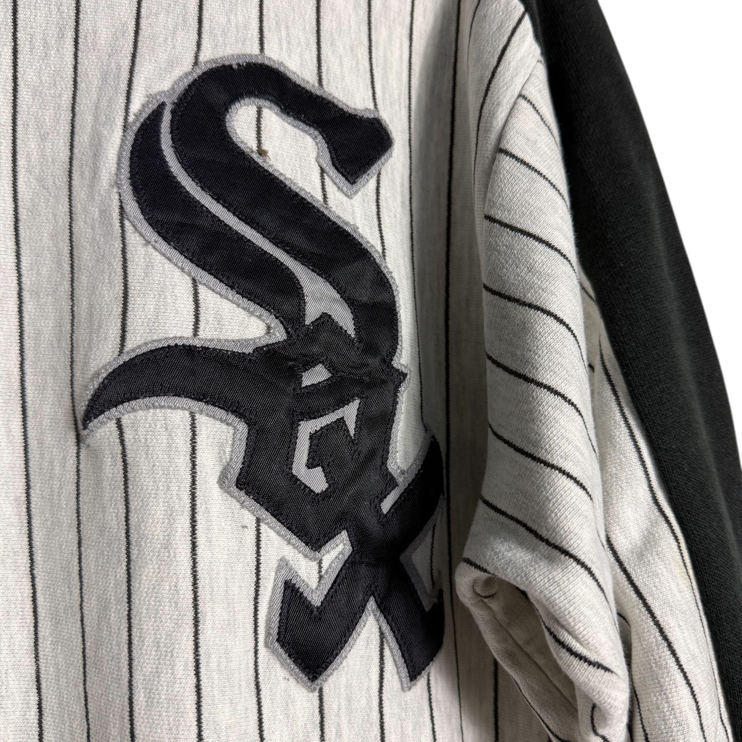 MLB 🔥RARE🔥Vtg Chicago White Sox Stripes Majestic Sweatshirt Size US M / EU 48-50 / 2 - 3 Thumbnail
