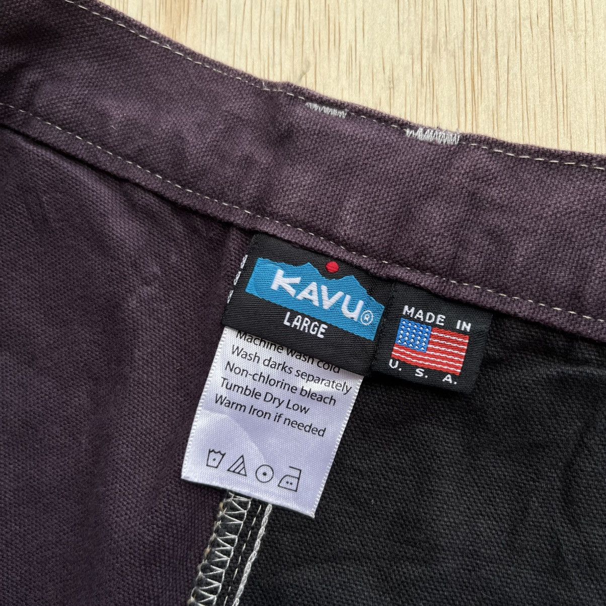 KAVU KAVU OUTDOOR UTILITY CANVAS MULTICOLOR PANTS Size US 31 - 3 Thumbnail