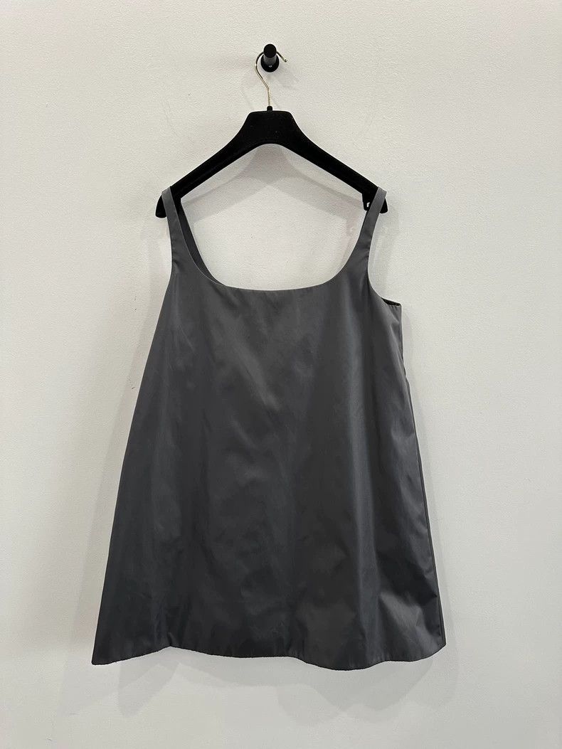 Prada Prada Tang Yan's same style gray-blue triangle sling dress Size XS / US 0-2 / IT 36-38 - 3 Thumbnail