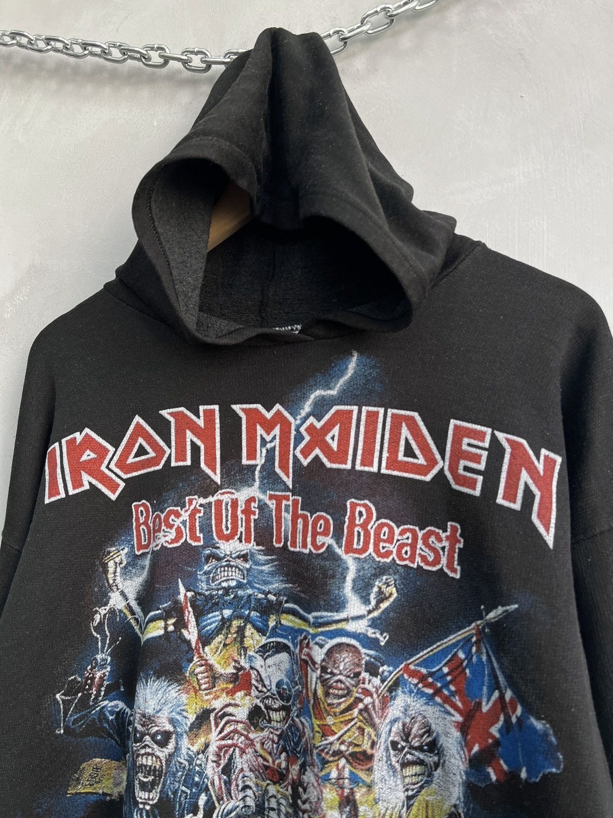 Iron Maiden Iron Maiden 90s tour over print hoodie 1998 licensed Size US M / EU 48-50 / 2 - 3 Thumbnail