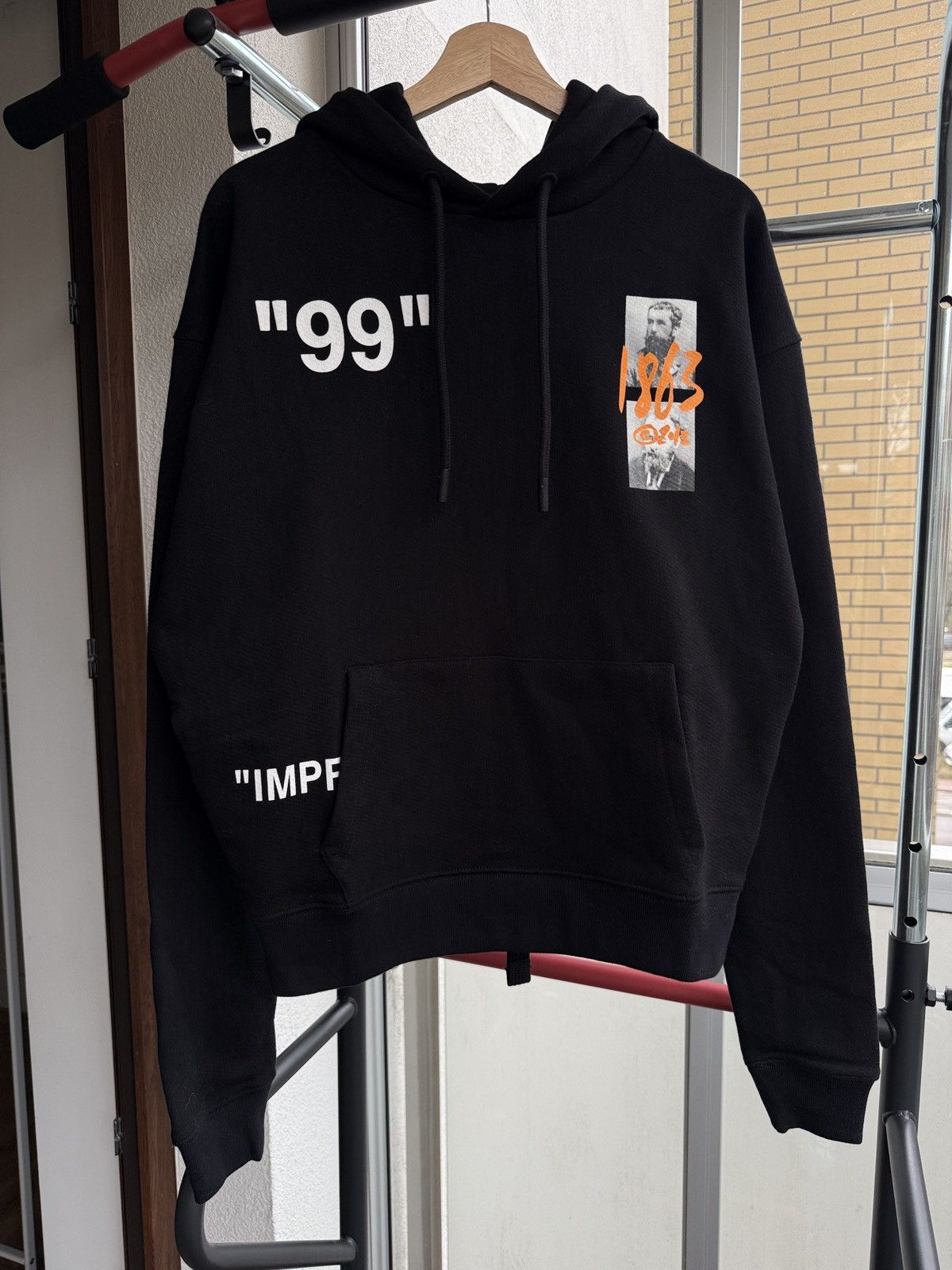 Off-White Off White Impressionism 1863 Hoodie Size US M / EU 48-50 / 2 - 1 Thumbnail