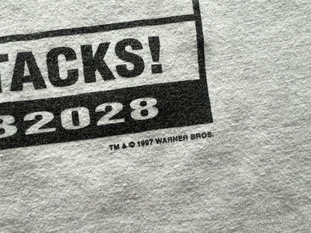 Vintage × Warner Bros Mars Attacks : Warner Bros 1997 Martian Confidential Size US XL / EU 56 / 4 - 4 Thumbnail