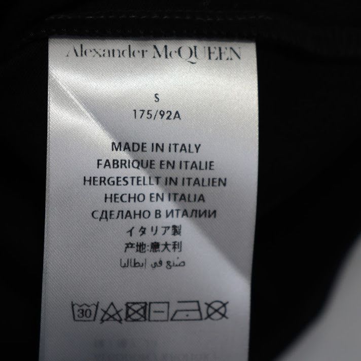 Alexander McQueen o1rshd1 T-Shirt in Black Size US S / EU 44-46 / 1 - 11 Thumbnail