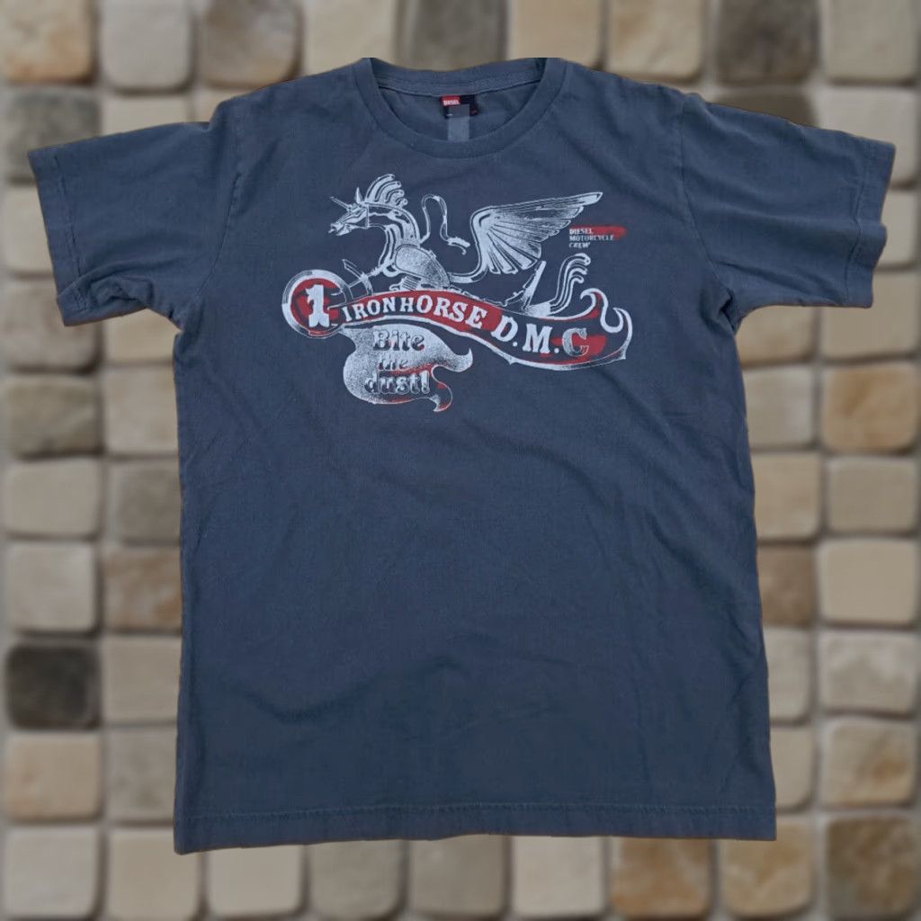 Diesel VINTAGE Diesel Motorcycle Club 90s T-Shirt Small-Medium Men Short Sleeve Size US M / EU 48-50 / 2 - 1 Thumbnail