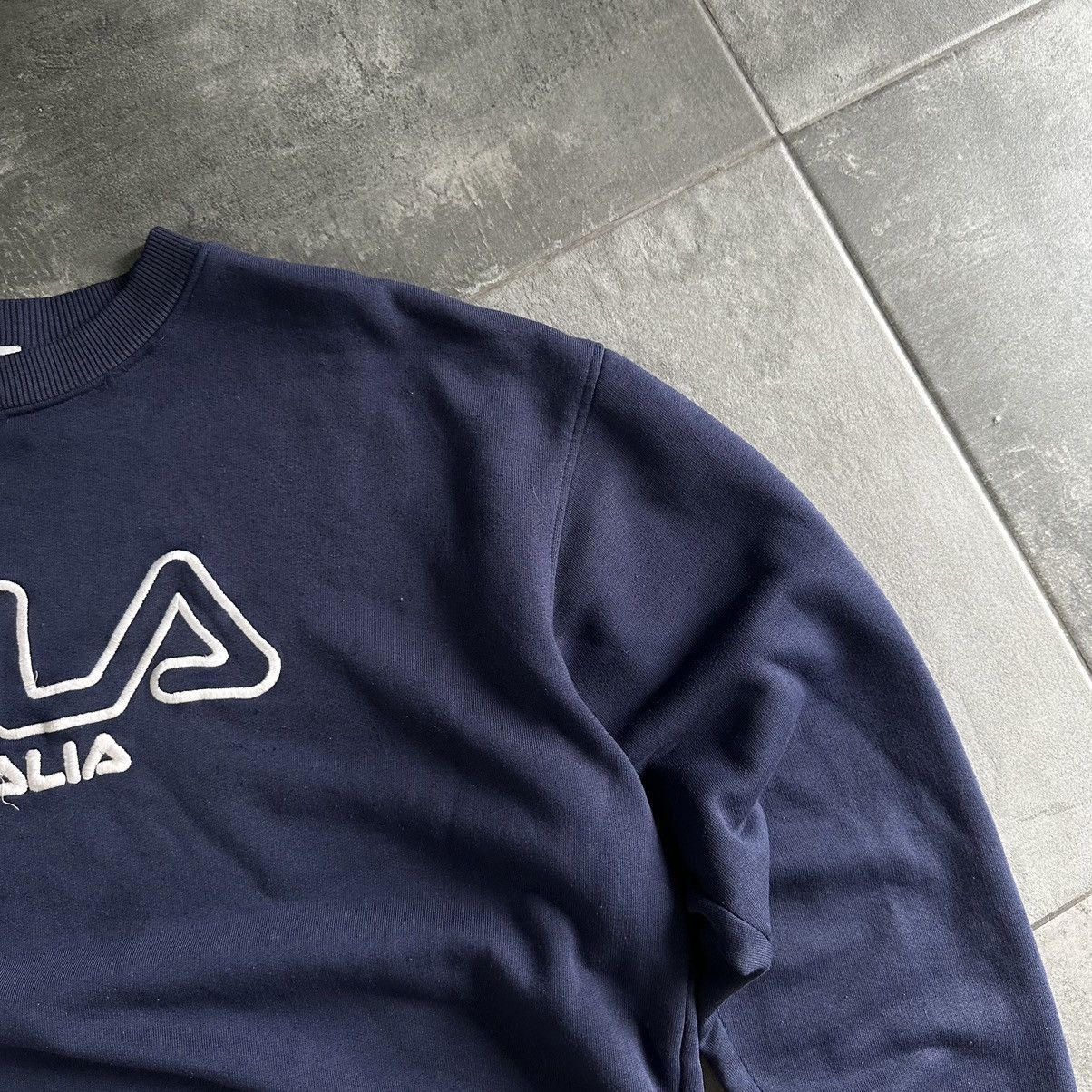Fila × Vintage Vintage Fila Sweatshirt Big Logo 90s Y2K Style USA Size US L / EU 52-54 / 3 - 7 Thumbnail