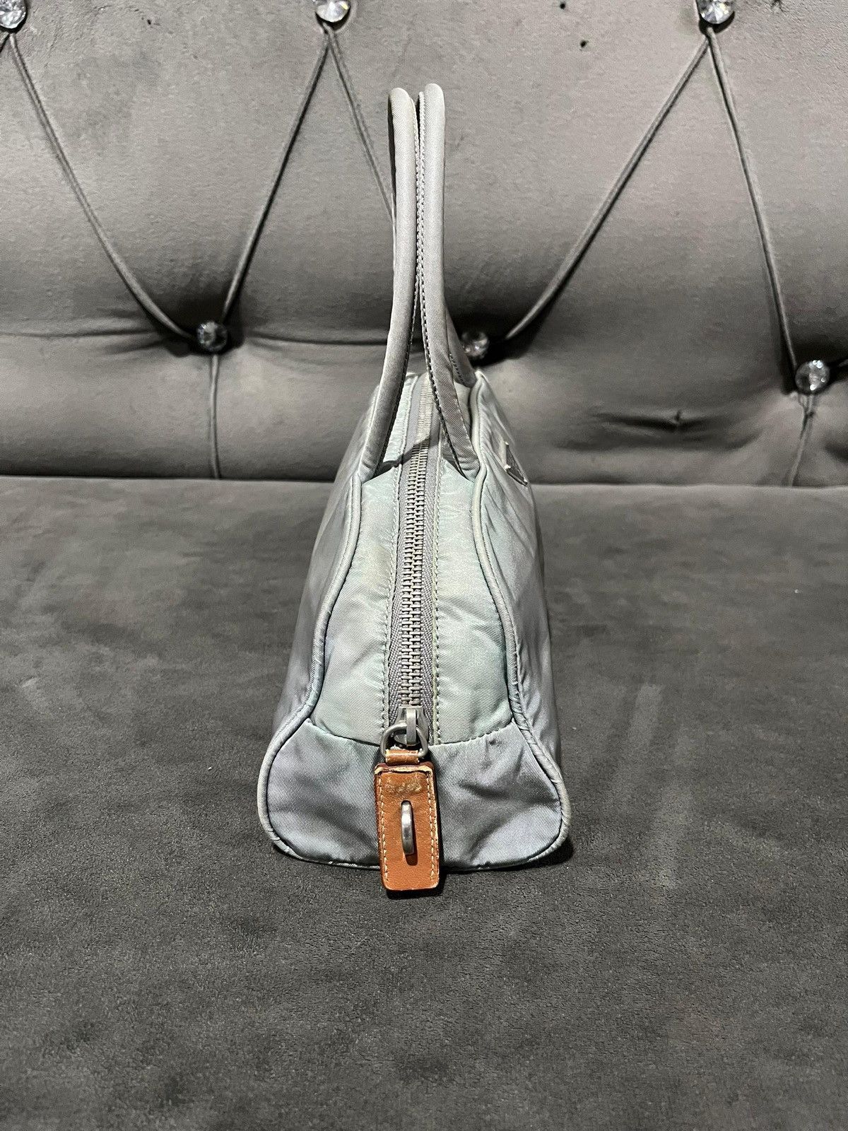 Prada Authentic Vintage Prada Tessuto Nyalon Handbag Size ONE SIZE - 5 Thumbnail
