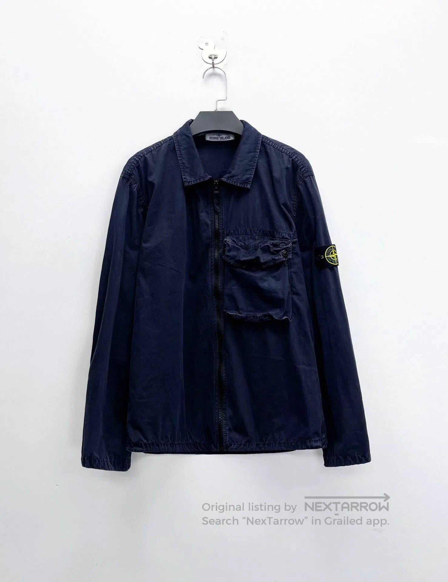 Stone Island Stone Island Dark Blue Zip Jacket. Size US L / EU 52-54 / 3 - 1 Thumbnail