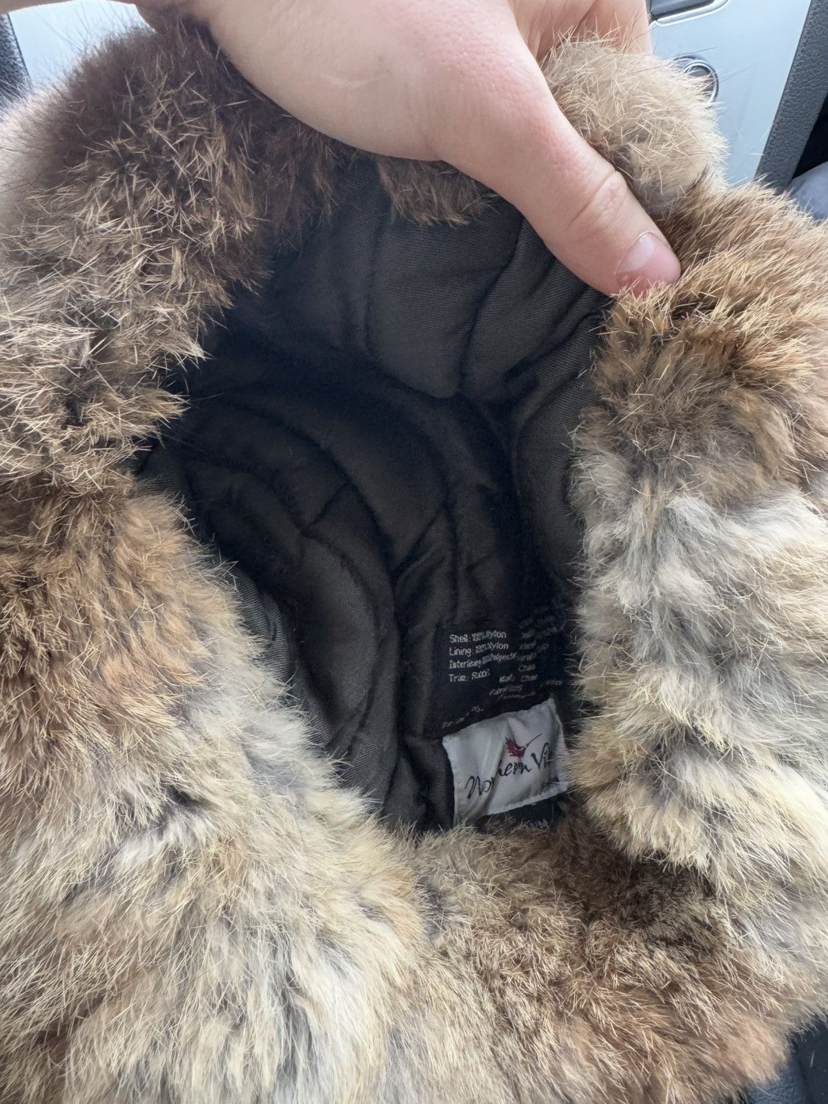 Hysteric Glamour Crazy Y2k Mohair Fuzzy Hat Ushanka Punk Winter Size 32 - 6 Thumbnail