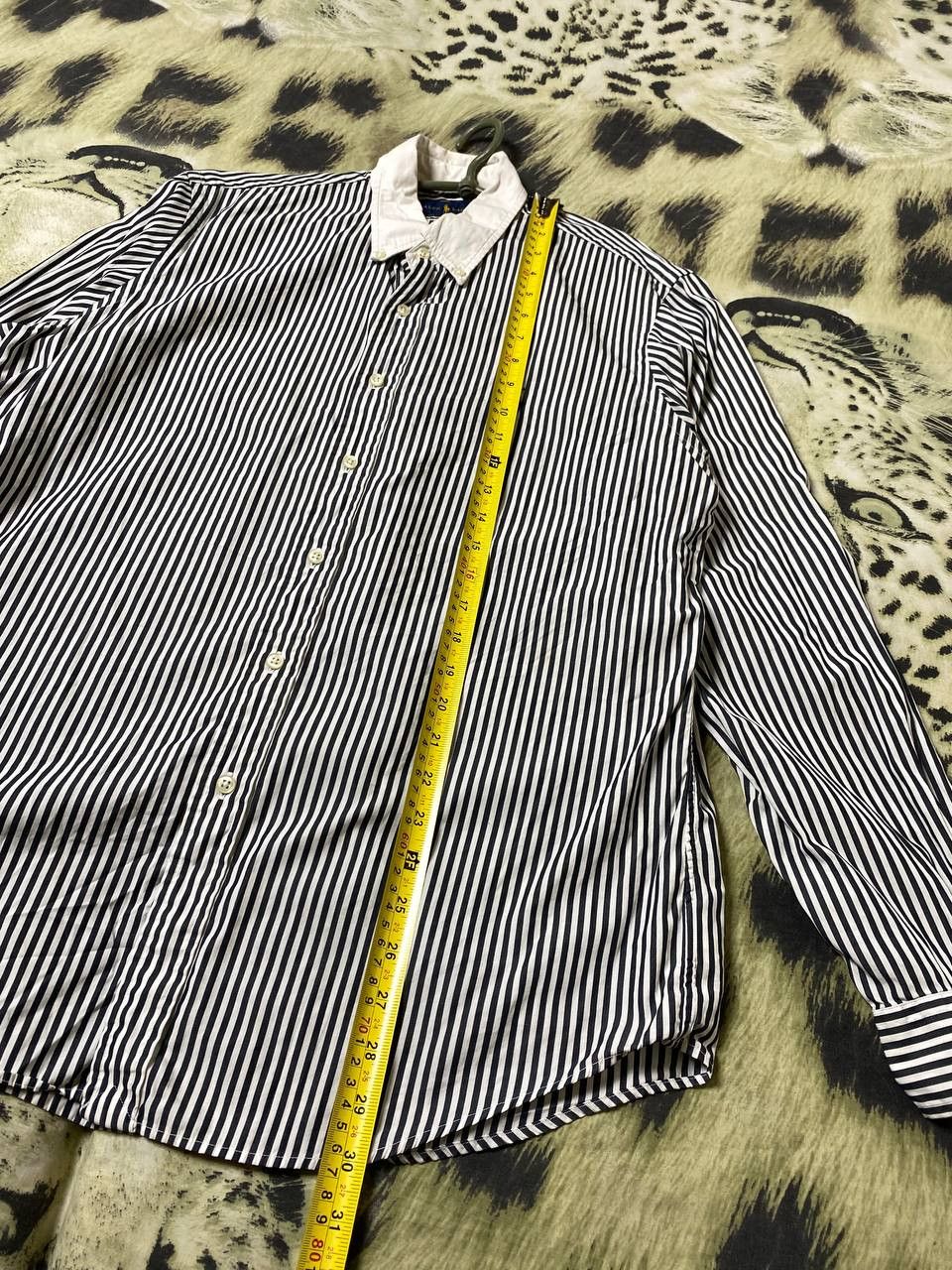 Polo Ralph Lauren Polo Ralph Lauren 100% Cotton Striped Button Up Shirt Size L Size US L / EU 52-54 / 3 - 10 Thumbnail