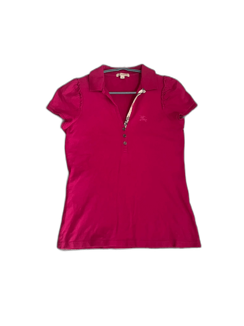 Burberry Women's Short Sleeve Polo Shirt