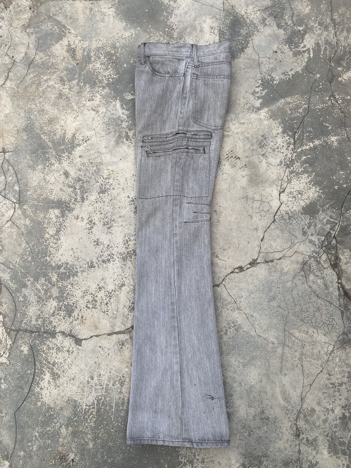 If Six Was Nine × Japanese Brand RUPERT EDGE Grey Flare Size US 29 - 5 Thumbnail