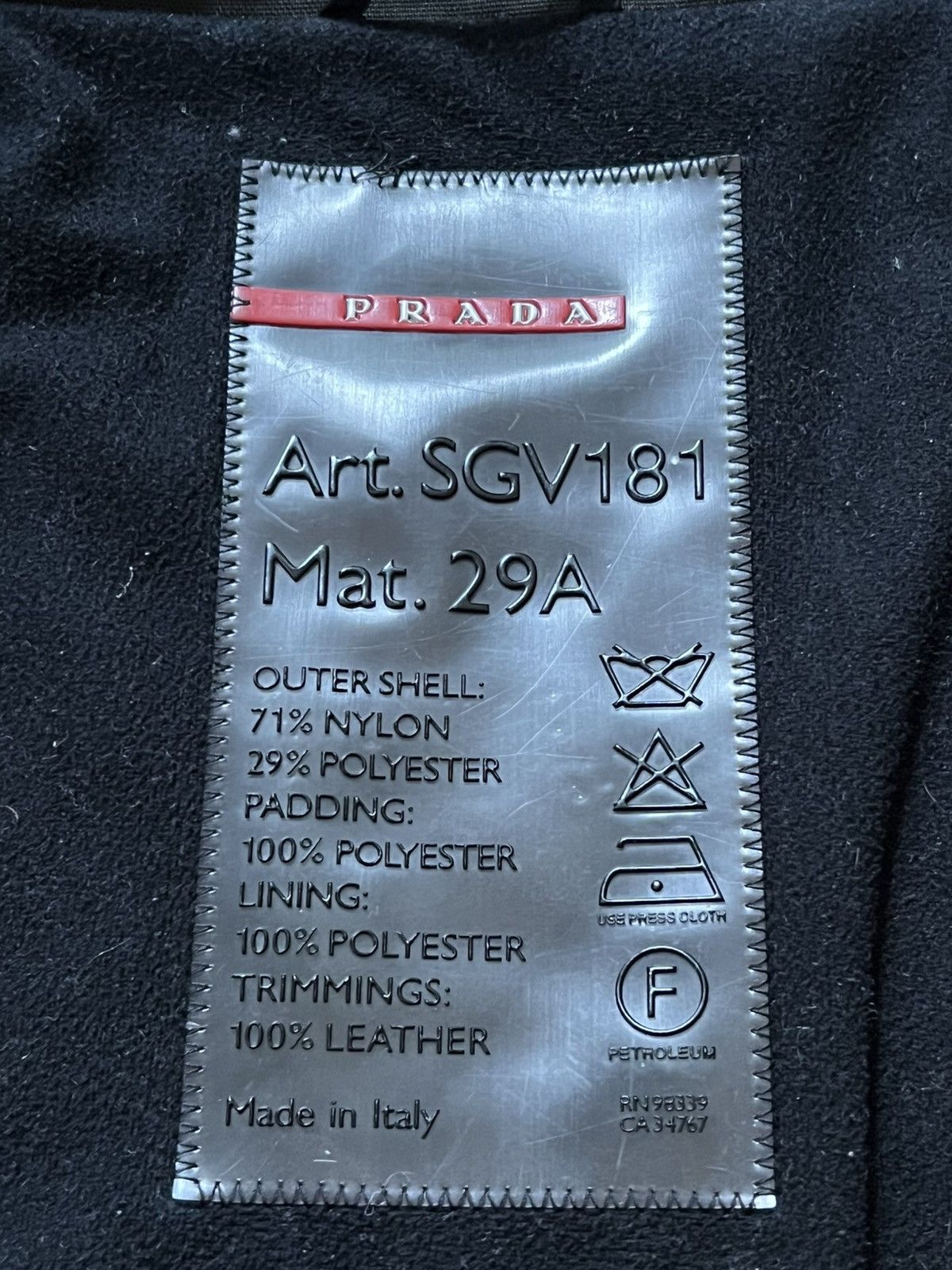 Prada Prada FW 1999 runway biker jacket Size US M / EU 48-50 / 2 - 8 Thumbnail