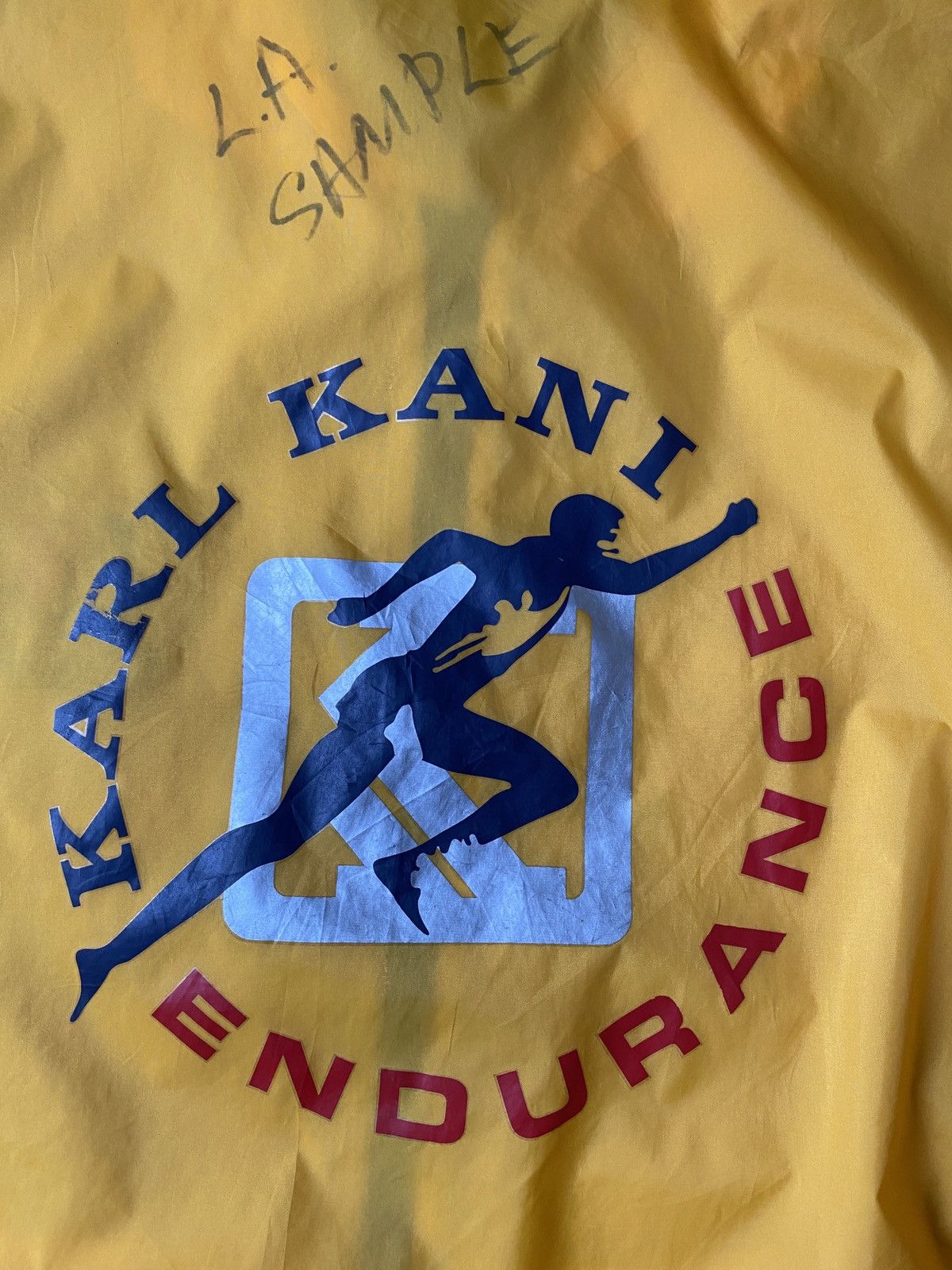 Vintage Vintage 90’s Karl Kani Big Logo Back Hit Windbreaker Jacket Size US XL / EU 56 / 4 - 17 Thumbnail