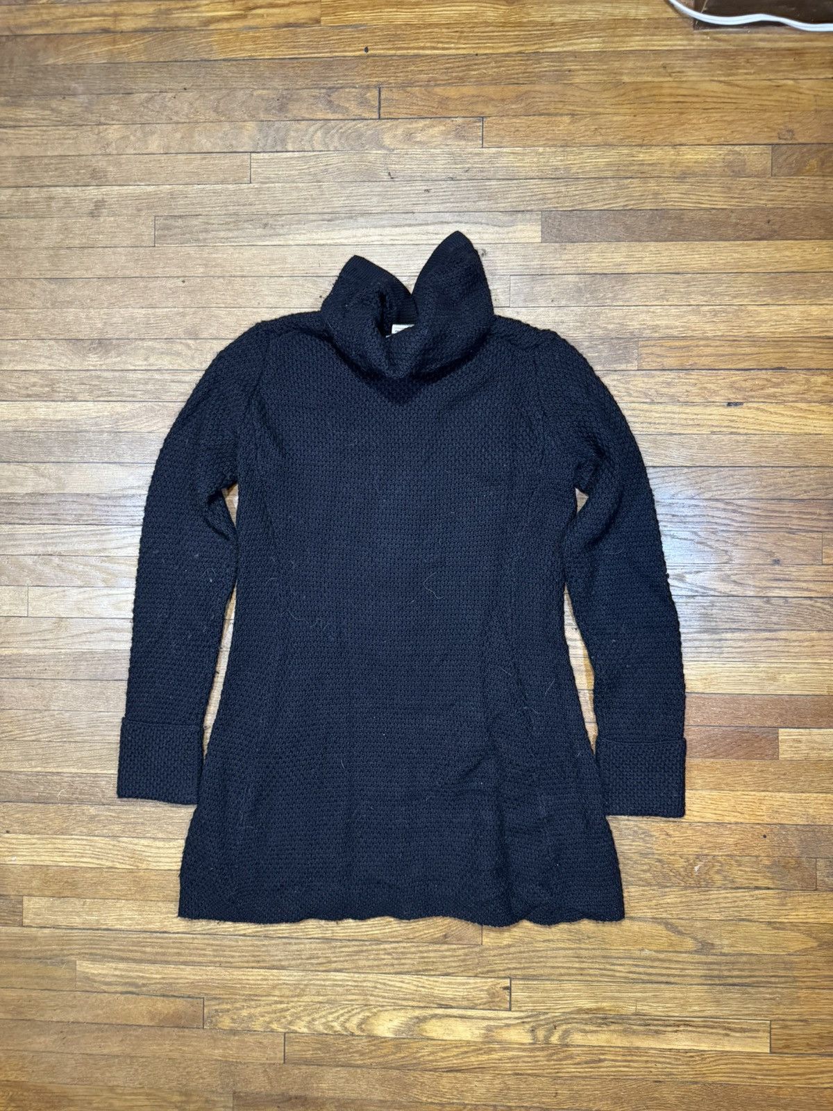Patagonia Patagonia Womens Black Merino Wool Button Down Sweater Coat Size M / US 6-8 / IT 42-44 - 3 Thumbnail