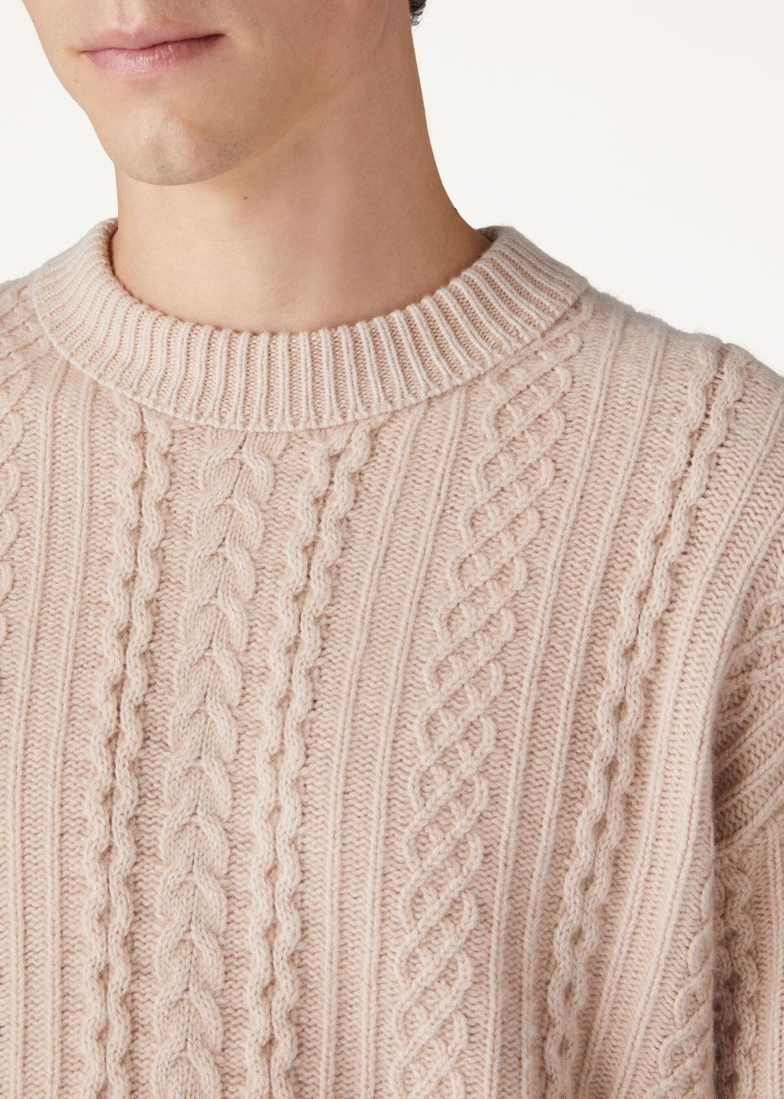 Loro Piana o1srvl11e0225 FAN7141 Girocollo Crewneck Sweater in Pink Size US M / EU 48-50 / 2 - 4 Thumbnail