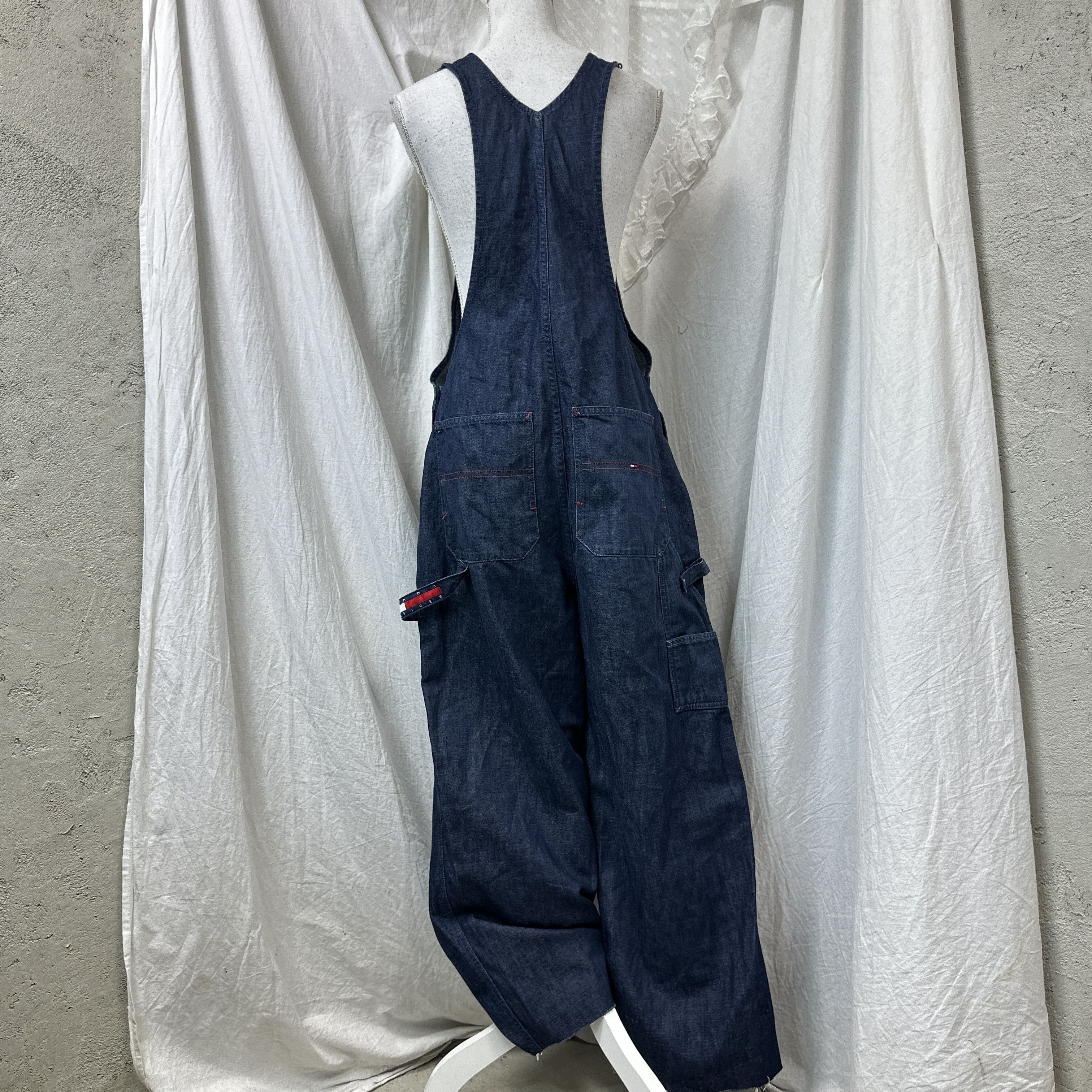 Tommy Hilfiger Vintage Denim Tommy Hilfiger Jeans Dungarees Y2K Size 26" / US 2 / IT 38 - 12 Thumbnail