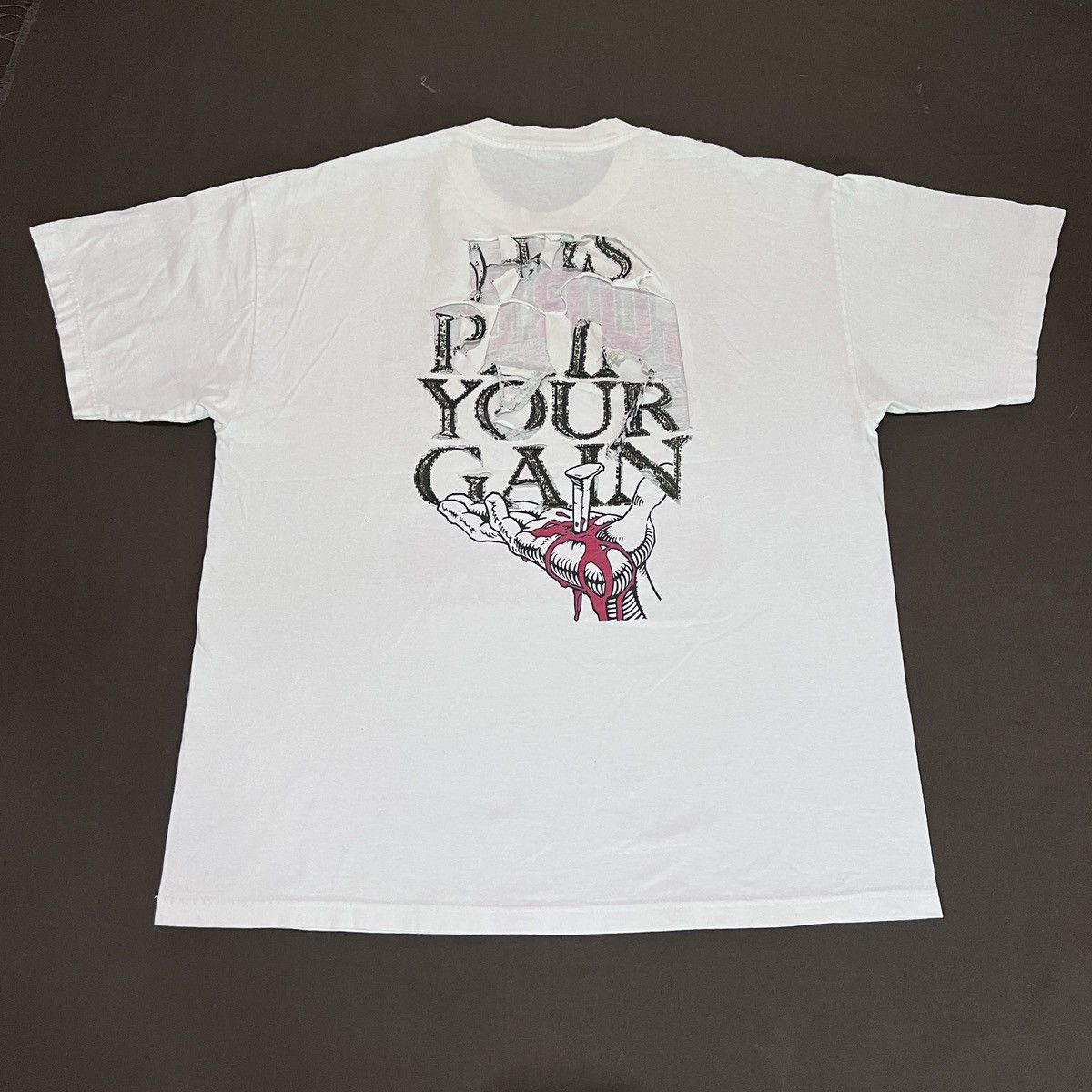 Vintage Vintage 90s Lord Gym Jesus Distressed Thrashed 2XL Size US XXL / EU 58 / 5 - 8 Thumbnail
