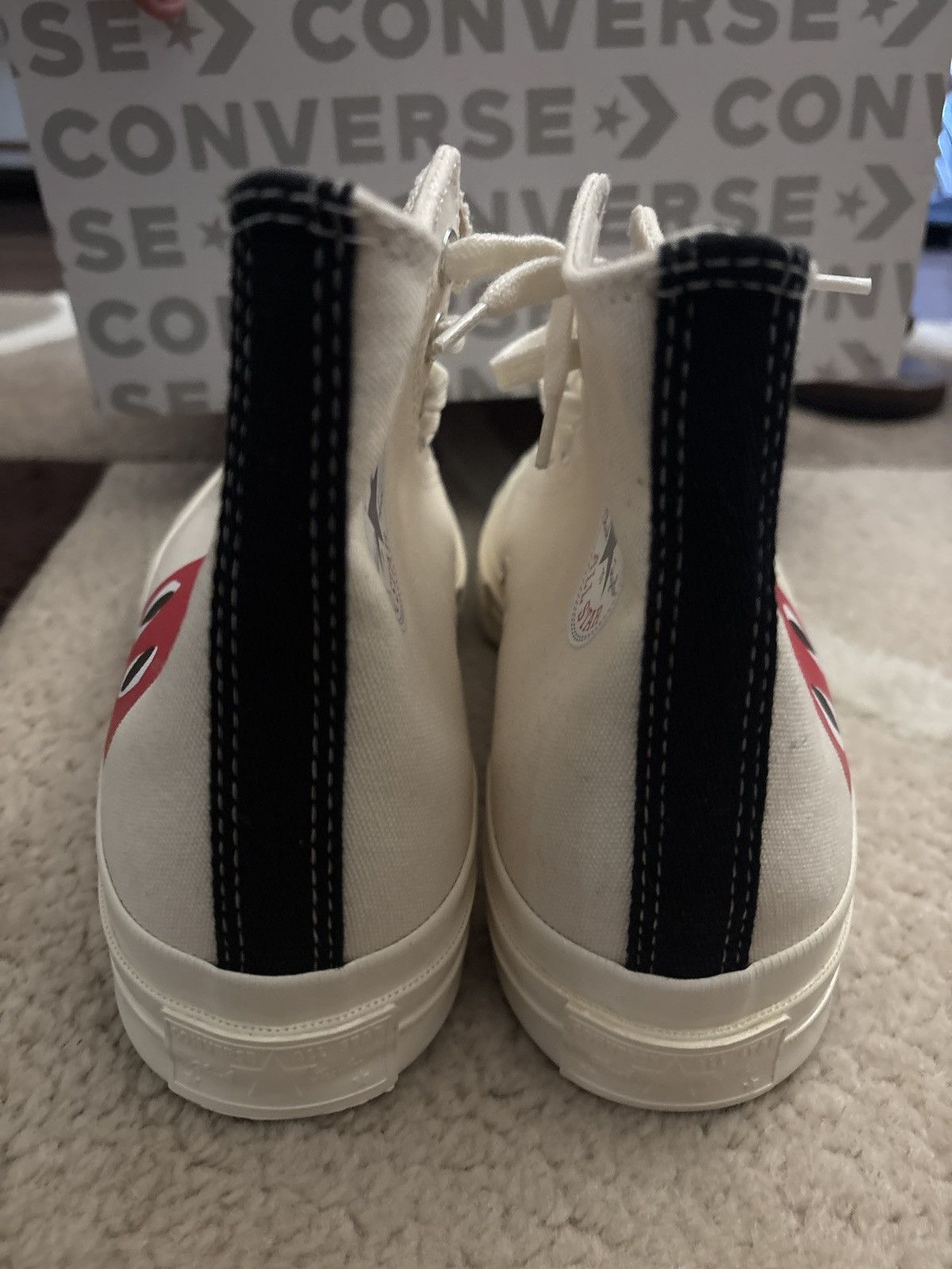 Comme des Garcons PLAY × Converse Converse Comme des Garcon Size US 8.5 / EU 41-42 - 7 Thumbnail