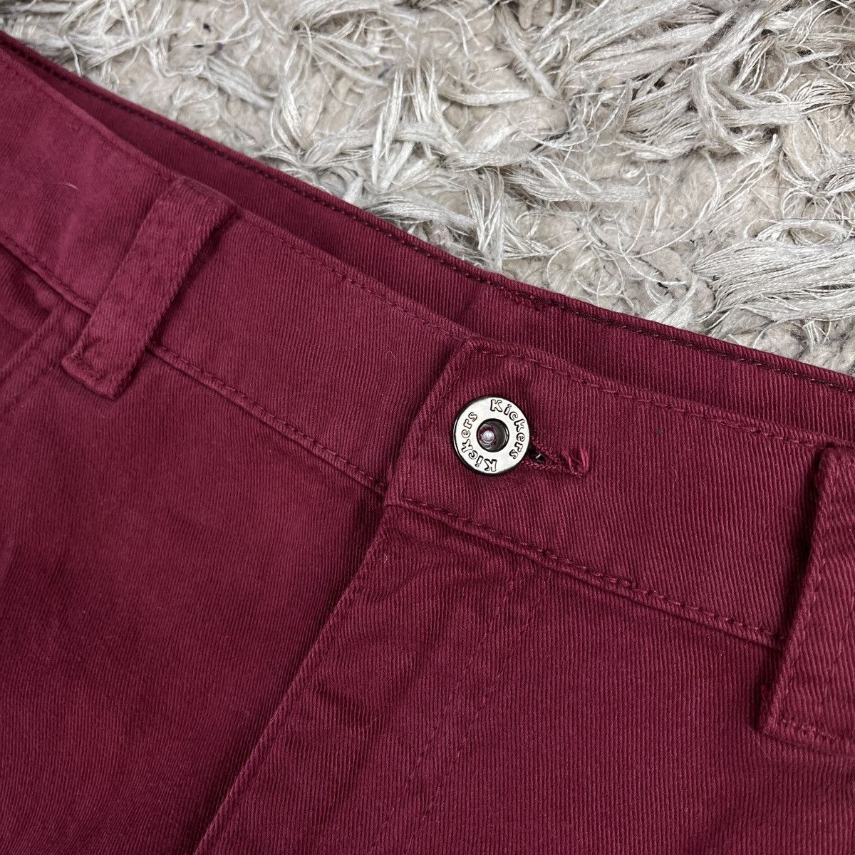 Kickers Vintage Red Pants Kickers Cargo Rap Y2k Skate Affliction Size US 32 / EU 48 - 10 Thumbnail