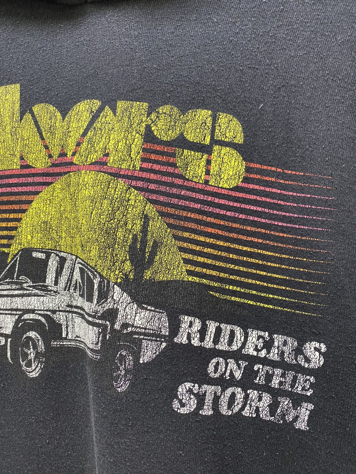 Band Tees × Vintage Vintage The Doors Riders On The Storm Hoodie Size US L / EU 52-54 / 3 - 9 Thumbnail