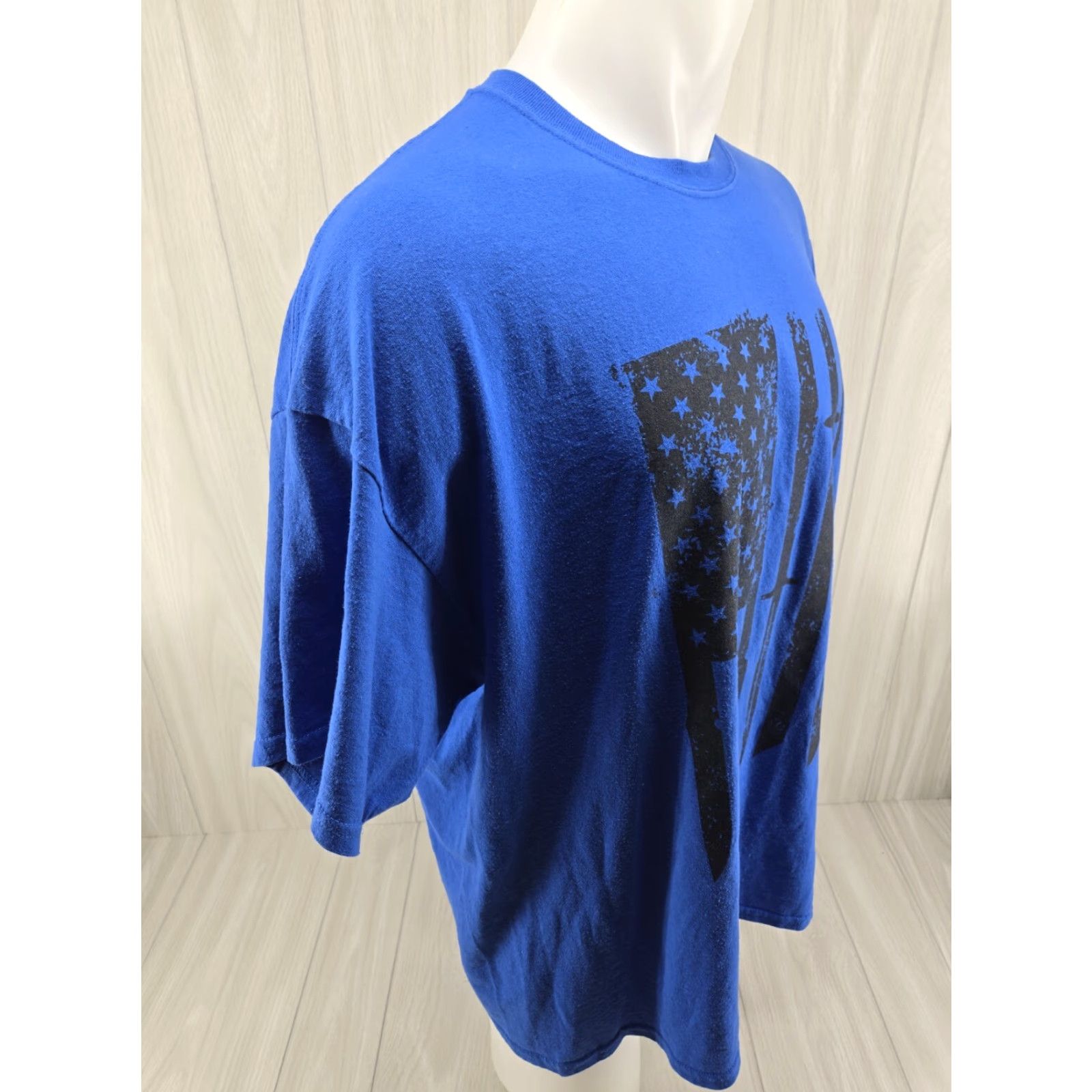 Logo 7 Mens 2XL Blue Smoky Mountain Knife Works Shirt SMKW Logo T-Shirt Short Sleeve Graphic Print Men Size US XXL / EU 58 / 5 - 7 Thumbnail