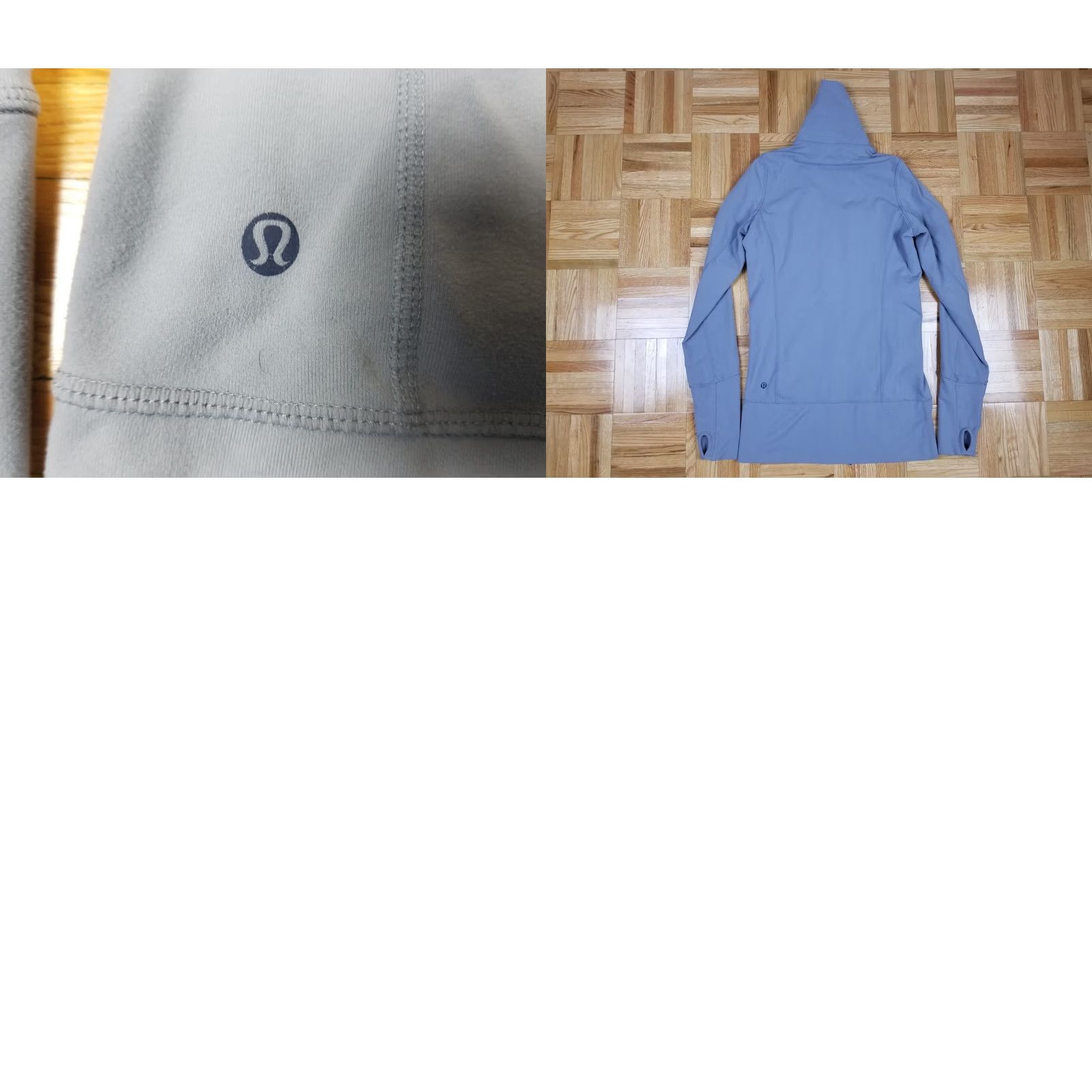 Lululemon VINTAGE LULULEMON YOGA FULL ZIP UP JACKET WOMEN'S L SZ Gray Jacket Womens 90s Retro Rock USA London Short? Size L / US 10 / IT 46 - 8 Thumbnail