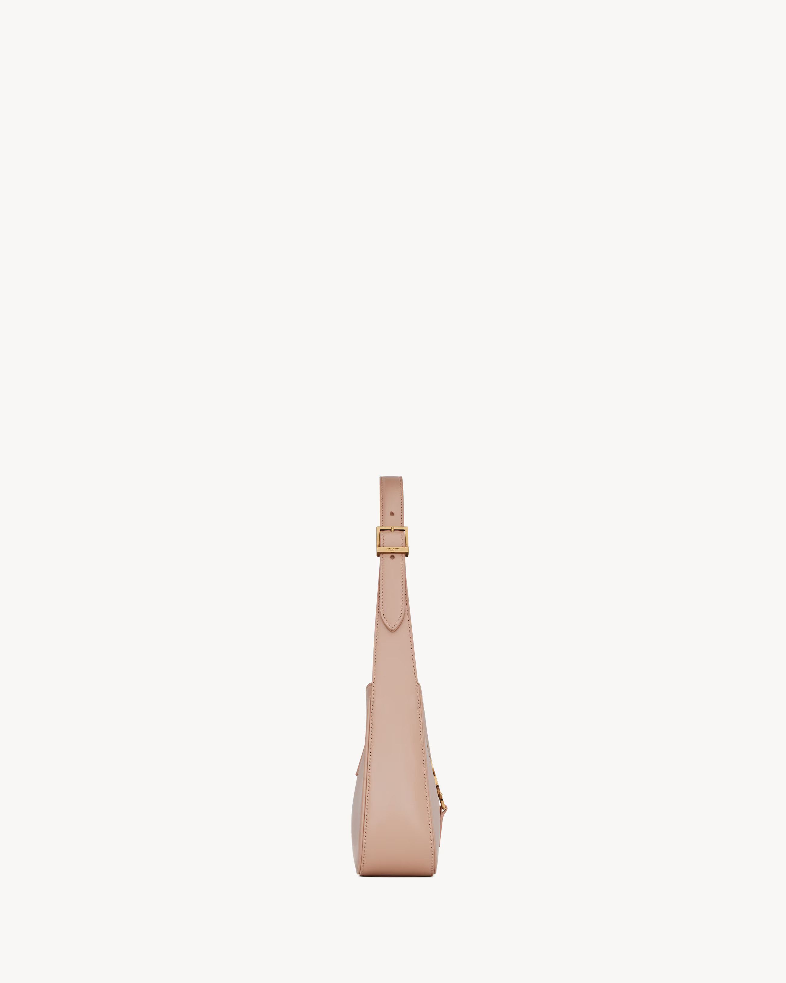 Saint Laurent Paris o1s1wg110924 Size: OS / LE 5 À 7 Leather Hobo Bag in Camel Size ONE SIZE - 3 Thumbnail