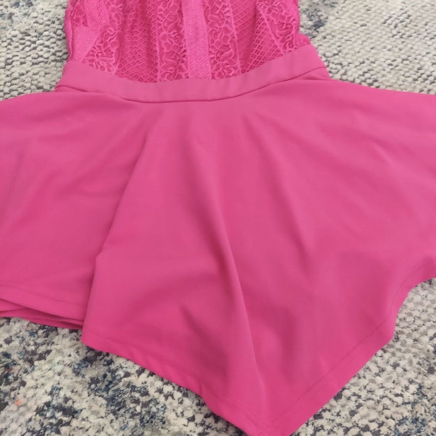Pinko Obsession Pink Laced Mini Dress - Size M Women Sleeveless Short Casual Formal Party/Cocktail Summer Spring Size M / US 6-8 / IT 42-44 - 4 Thumbnail