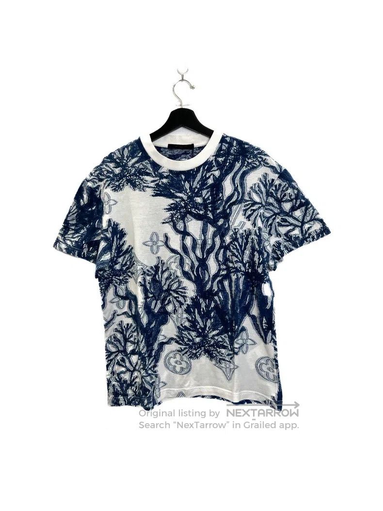 Louis Vuitton Louis Vuitton Pattern jacquard knit full print round neck Size US L / EU 52-54 / 3 - 1 Thumbnail