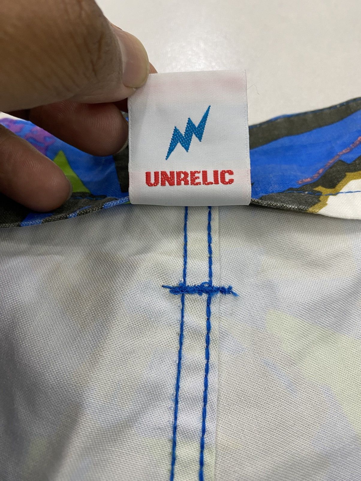 Vintage × Vision Streetwear Vtg Vision Streetwear x Unrelic x Atespexs shorts Size US 32 / EU 48 - 12 Thumbnail