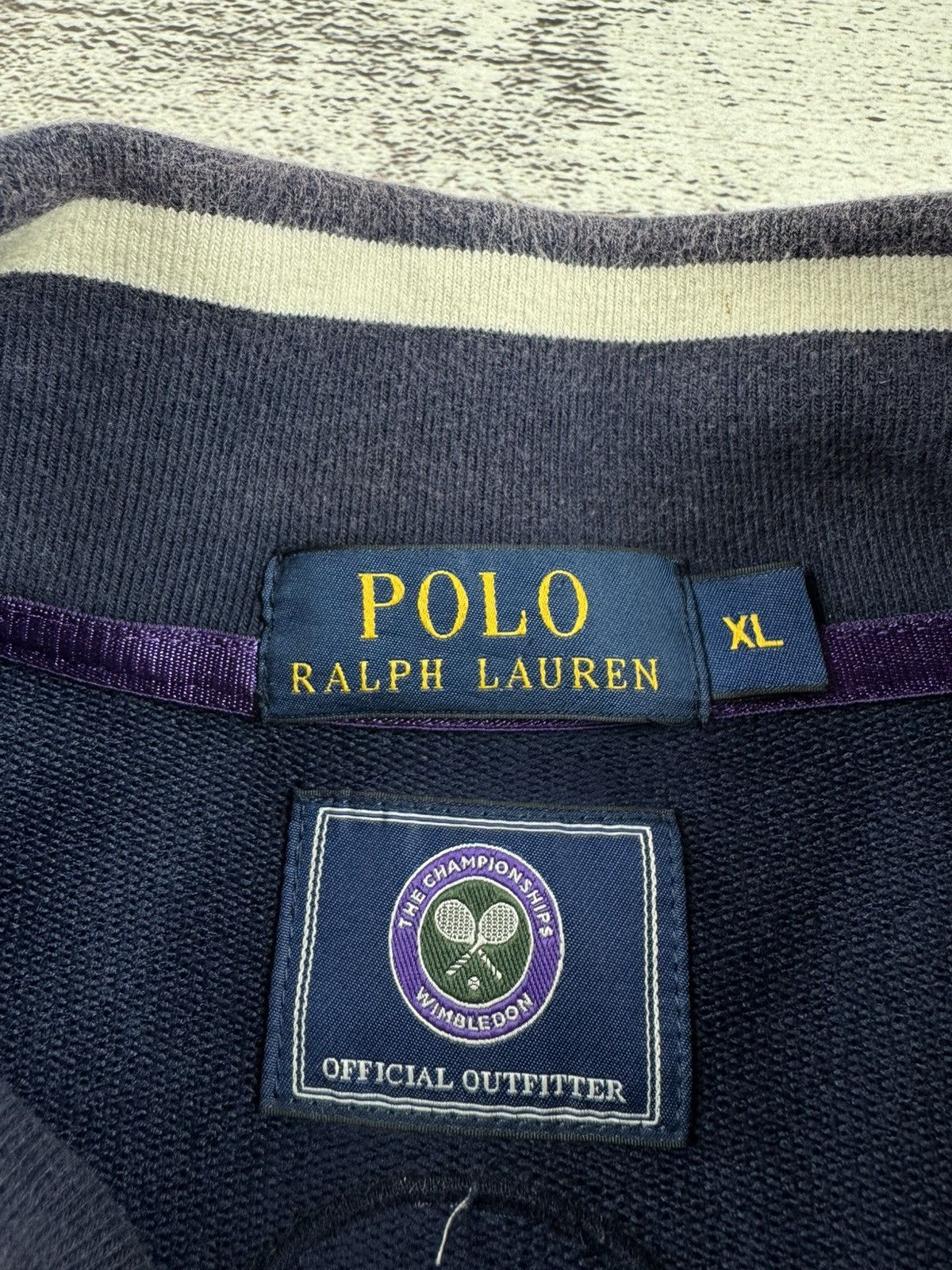Polo Ralph Lauren Polo Ralph Tennis Wimbledon Big Pony Zip Sweatshirt Pullover Size US XL / EU 56 / 4 - 10 Thumbnail
