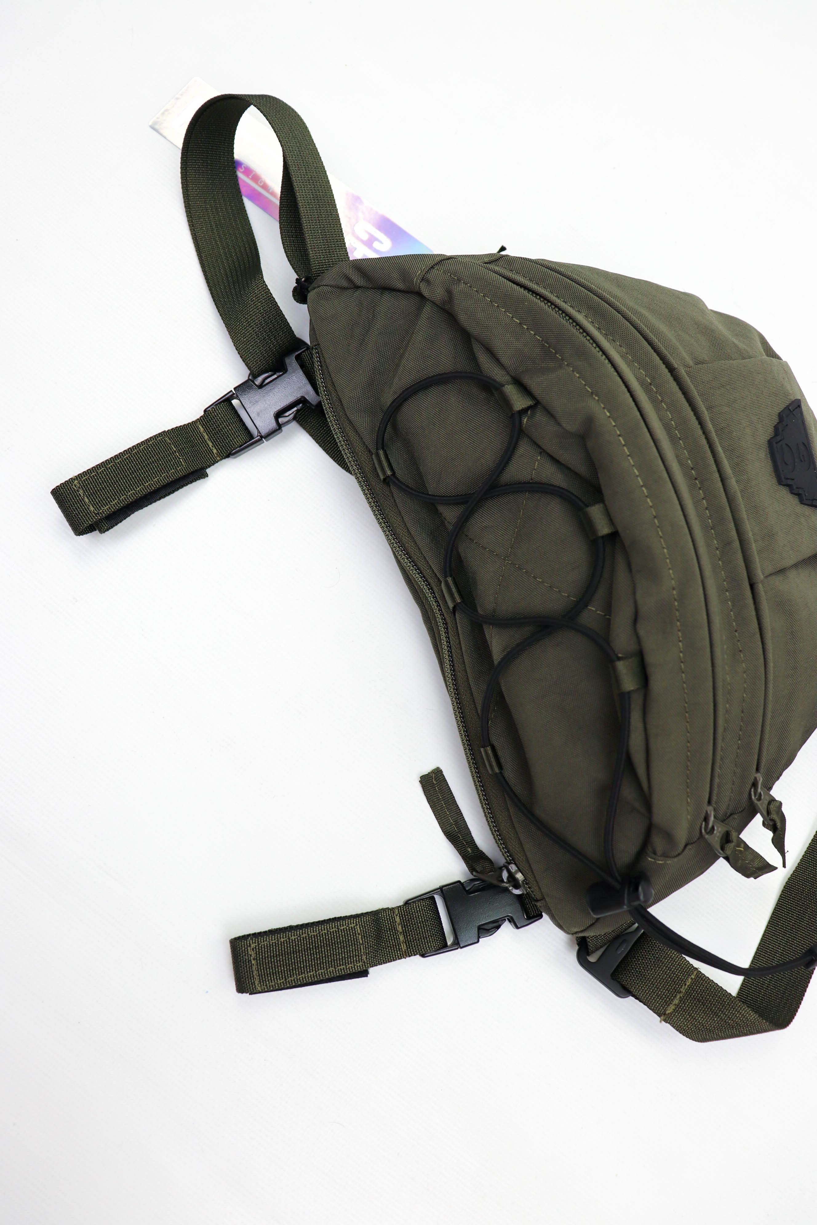 Cav Empt × Japanese Brand Cav Empt Made in Japan CES24G12 Khaki Nylon Action Waist Bag Size ONE SIZE - 7 Thumbnail