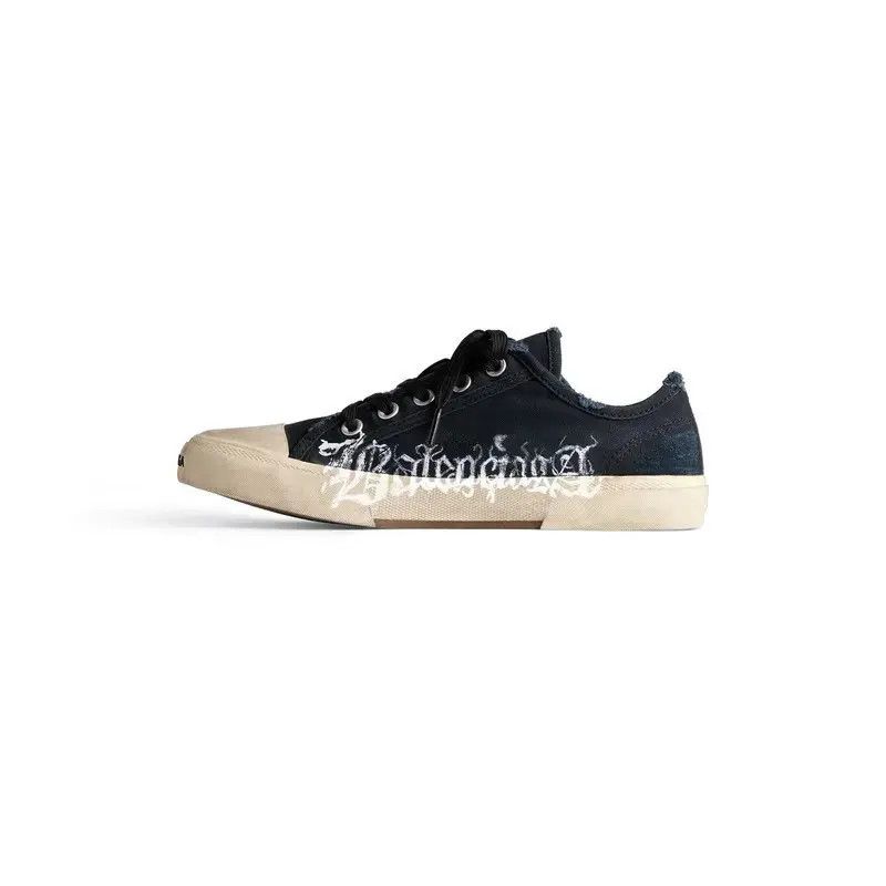 Balenciaga o1tr1nto0625 Paris Low Top Sneakers DIY Metal in Black Size US 12 / EU 45 - 4 Thumbnail