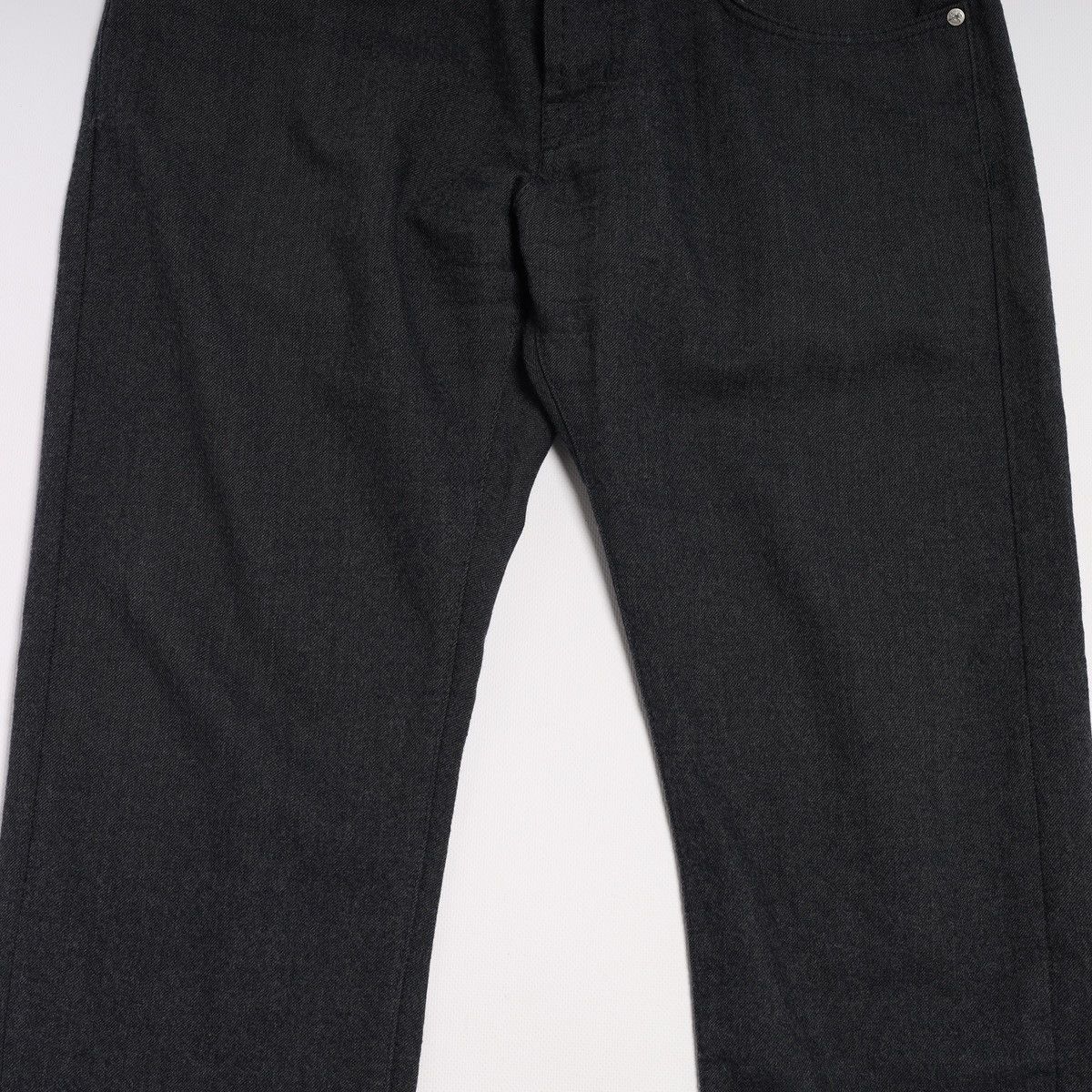 Other Tramarossa Sartoria Italy Dark Grey Wool Pants Trousers 33 Size US 33 - 5 Thumbnail