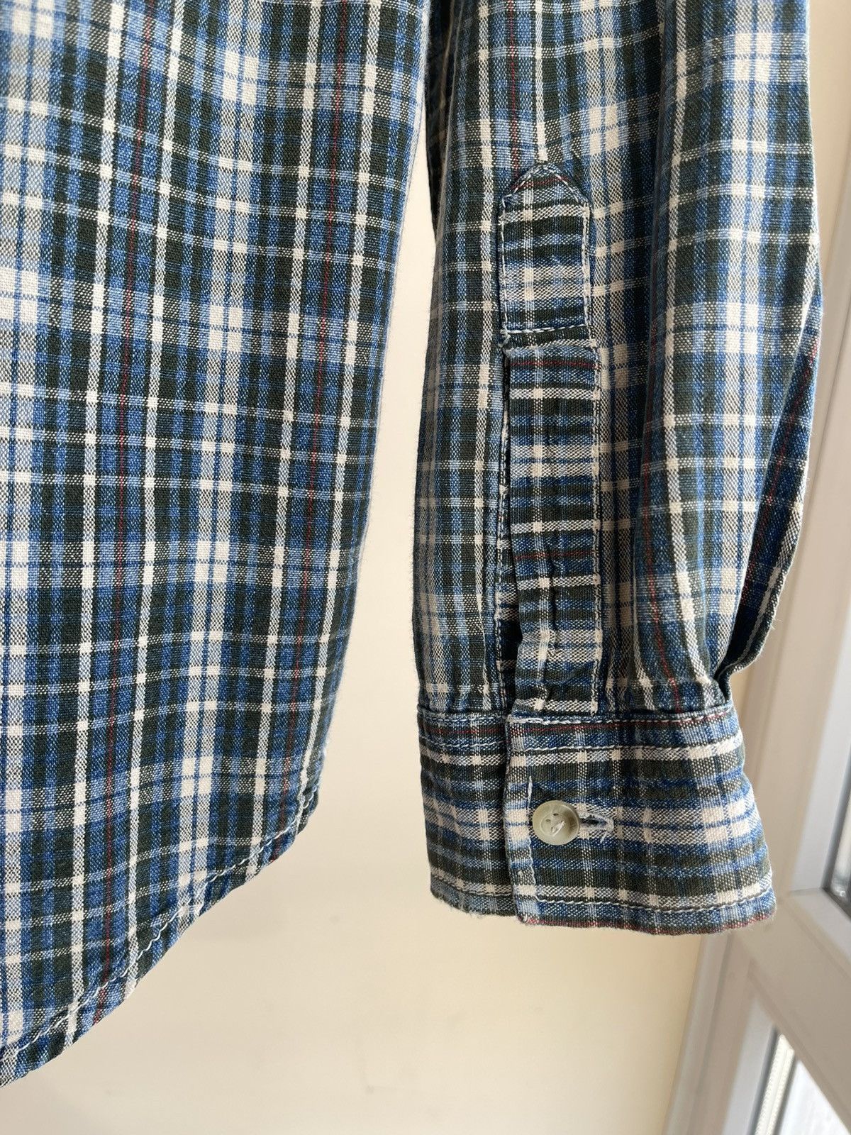 Levi's White Tab Plaid Checked Button Down Long Sleeve Shirt 90s Size US M / EU 48-50 / 2 - 9 Thumbnail