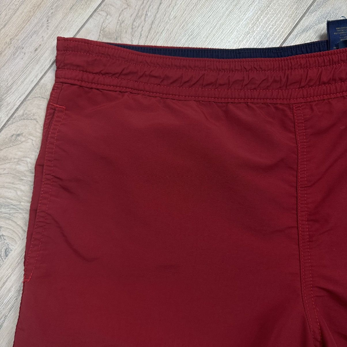 Polo Ralph Lauren Vintage Essential Polo Ralph Lauren Nylon Red Shorts Size US 32 / EU 48 - 3 Thumbnail