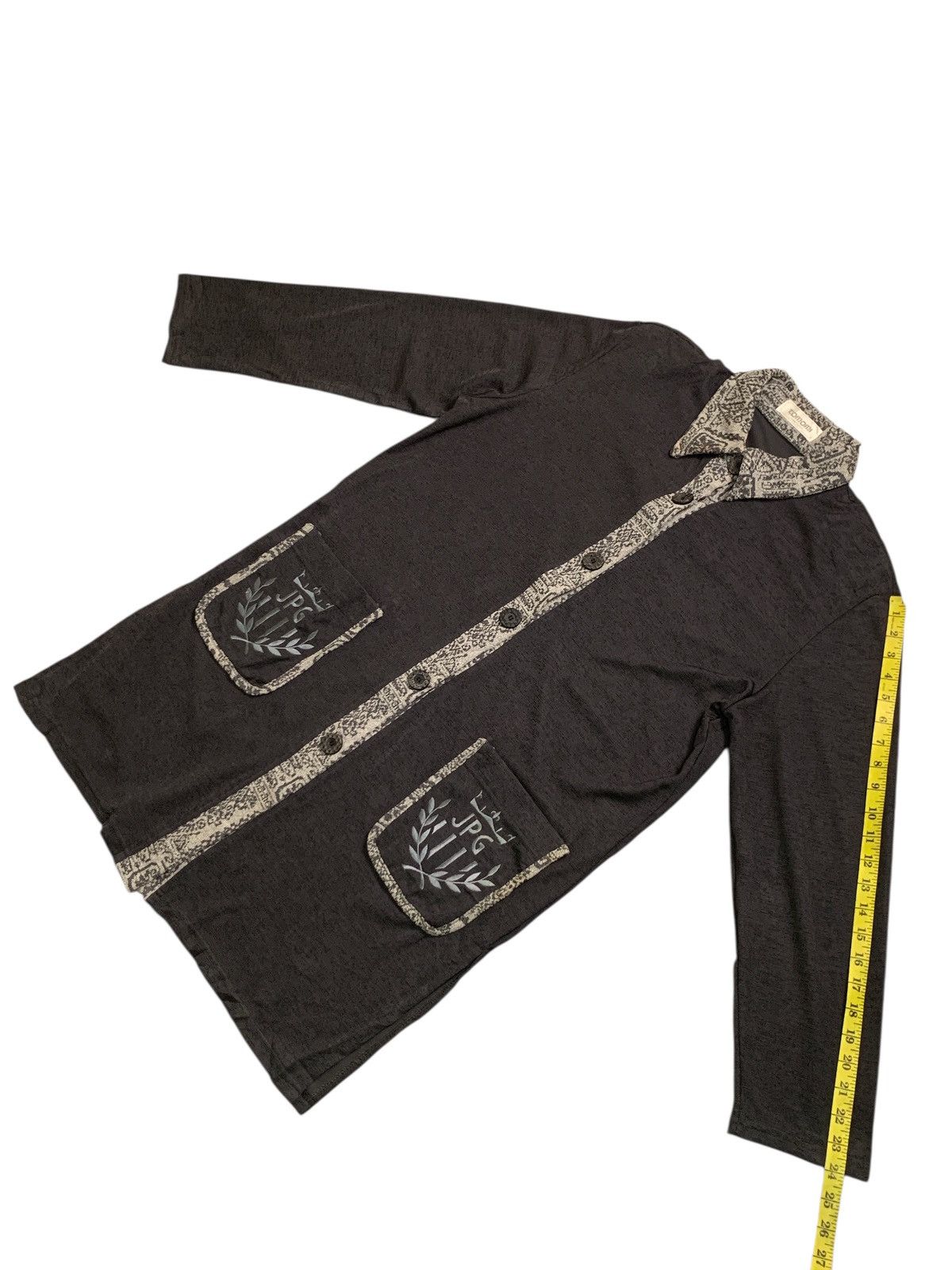 Japanese Brand Rare Design Vintage Tomomi JPG Long Cardigan Size L / US 10 / IT 46 - 10 Thumbnail